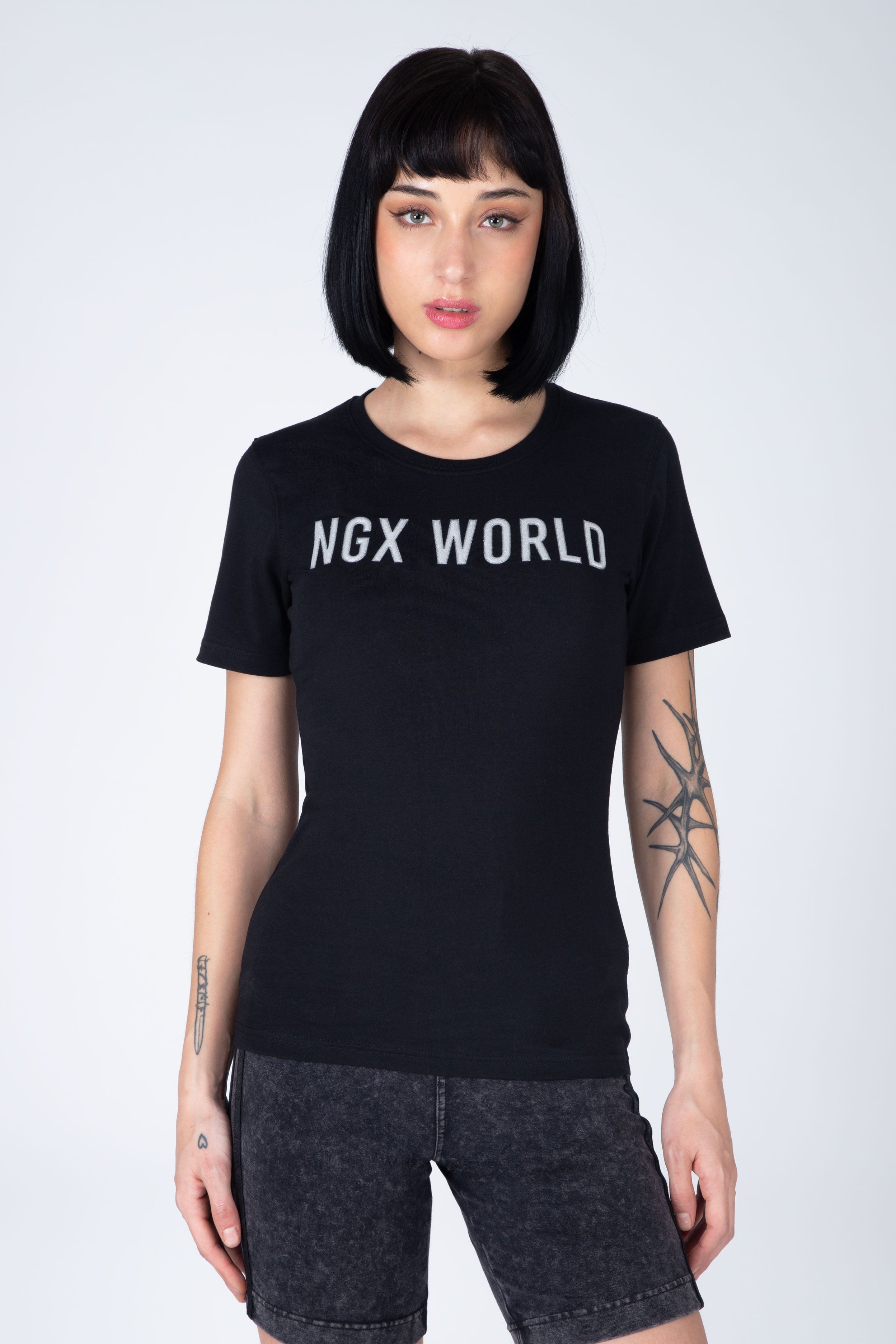 Polera M/C Gazania Negro NGX