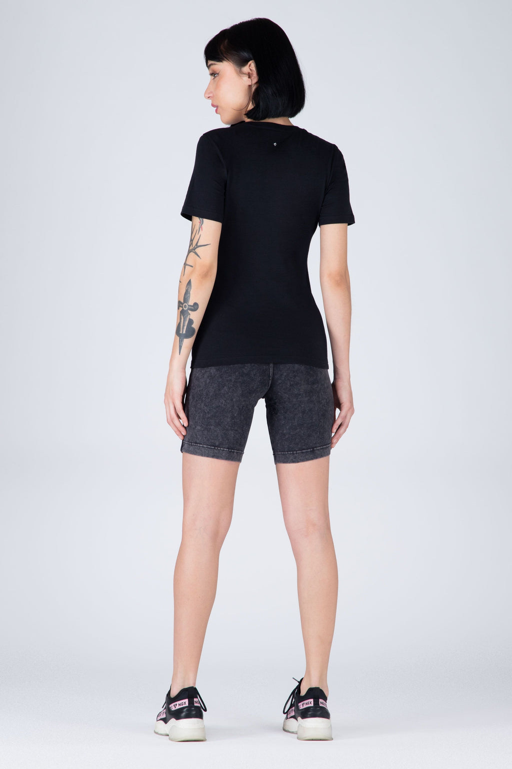 Polera M/C Gazania Negro NGX
