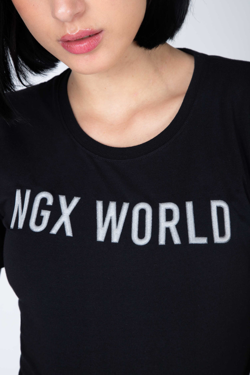 Polera M/C Gazania Negro NGX