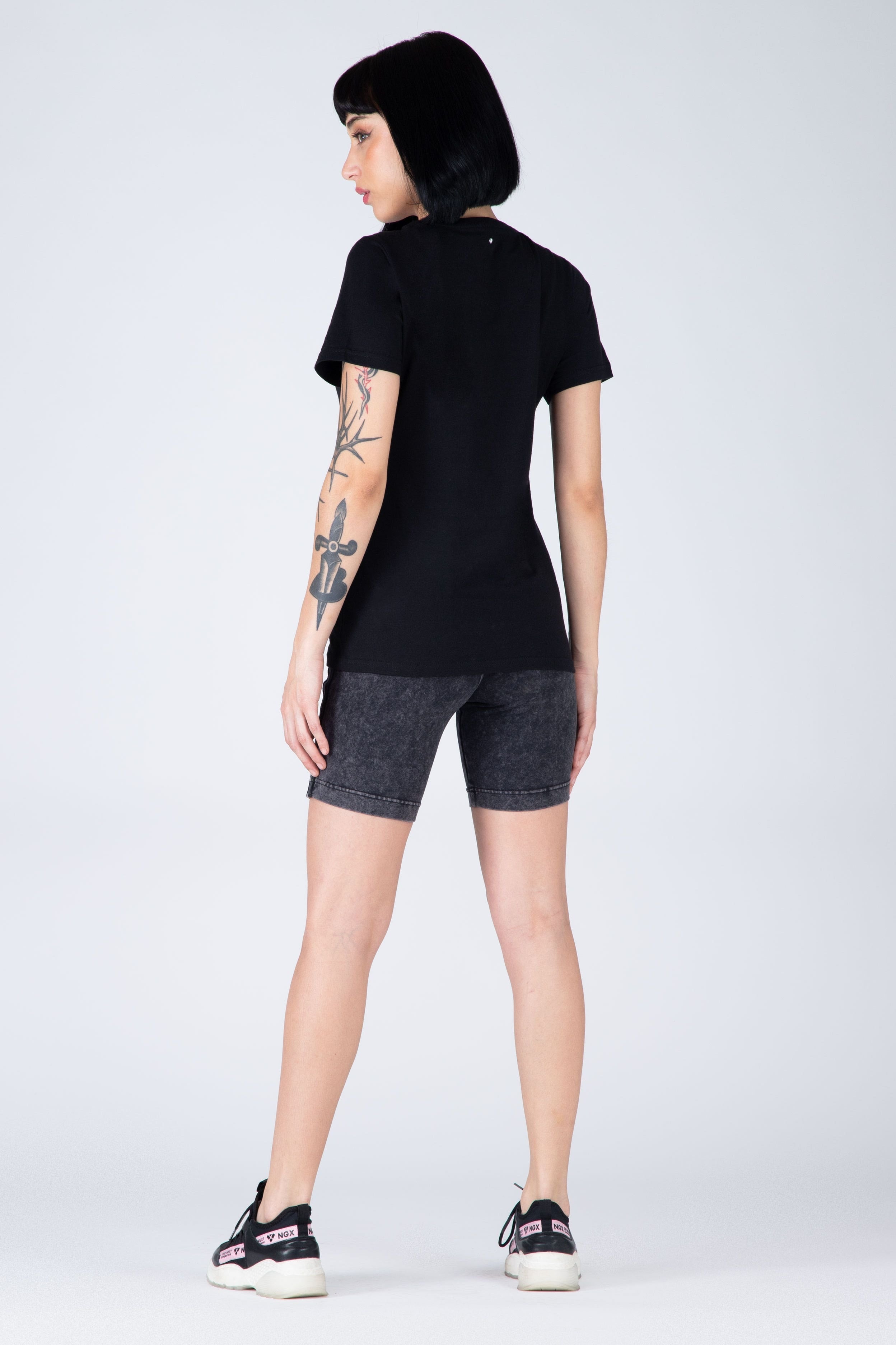 Polera M/C Milano Negro NGX