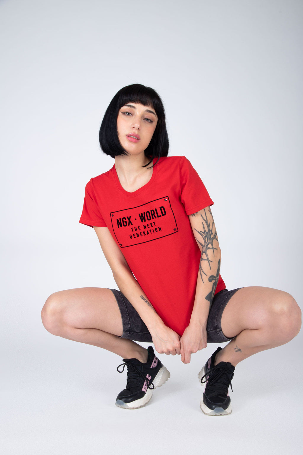 Polera M/C Milano Rojo NGX