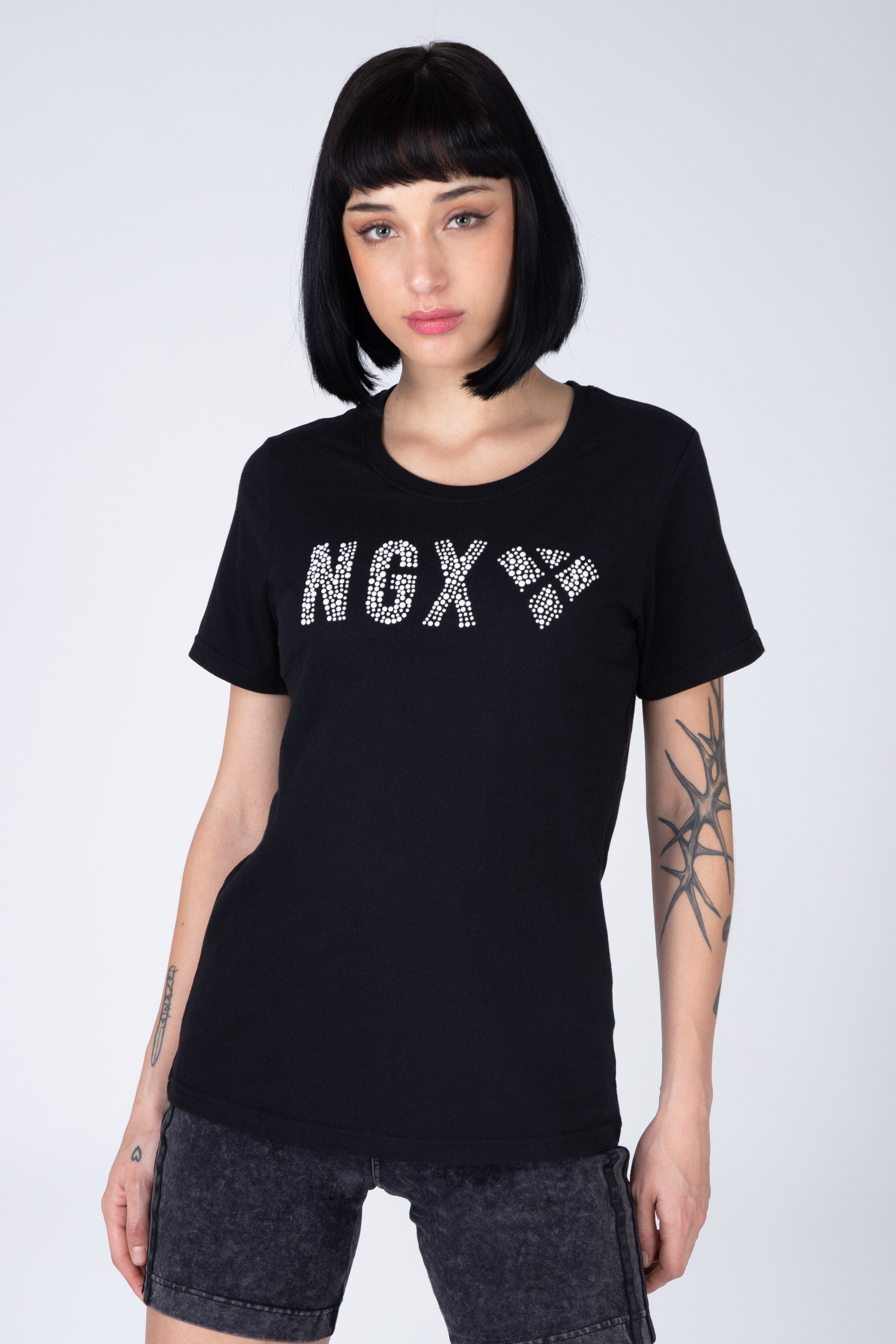Polera M/C Pearl Negro NGX
