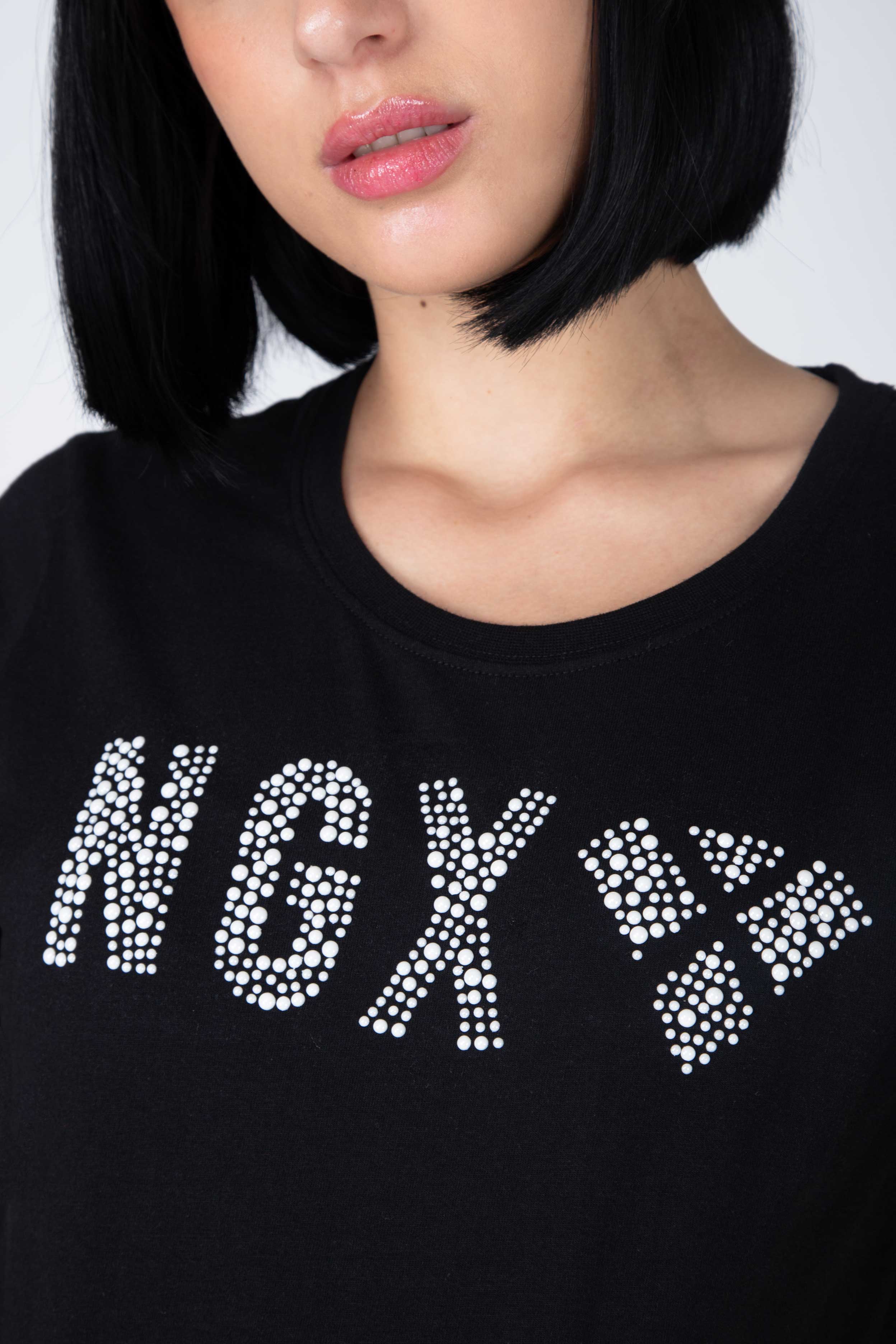 Polera M/C Pearl Negro NGX