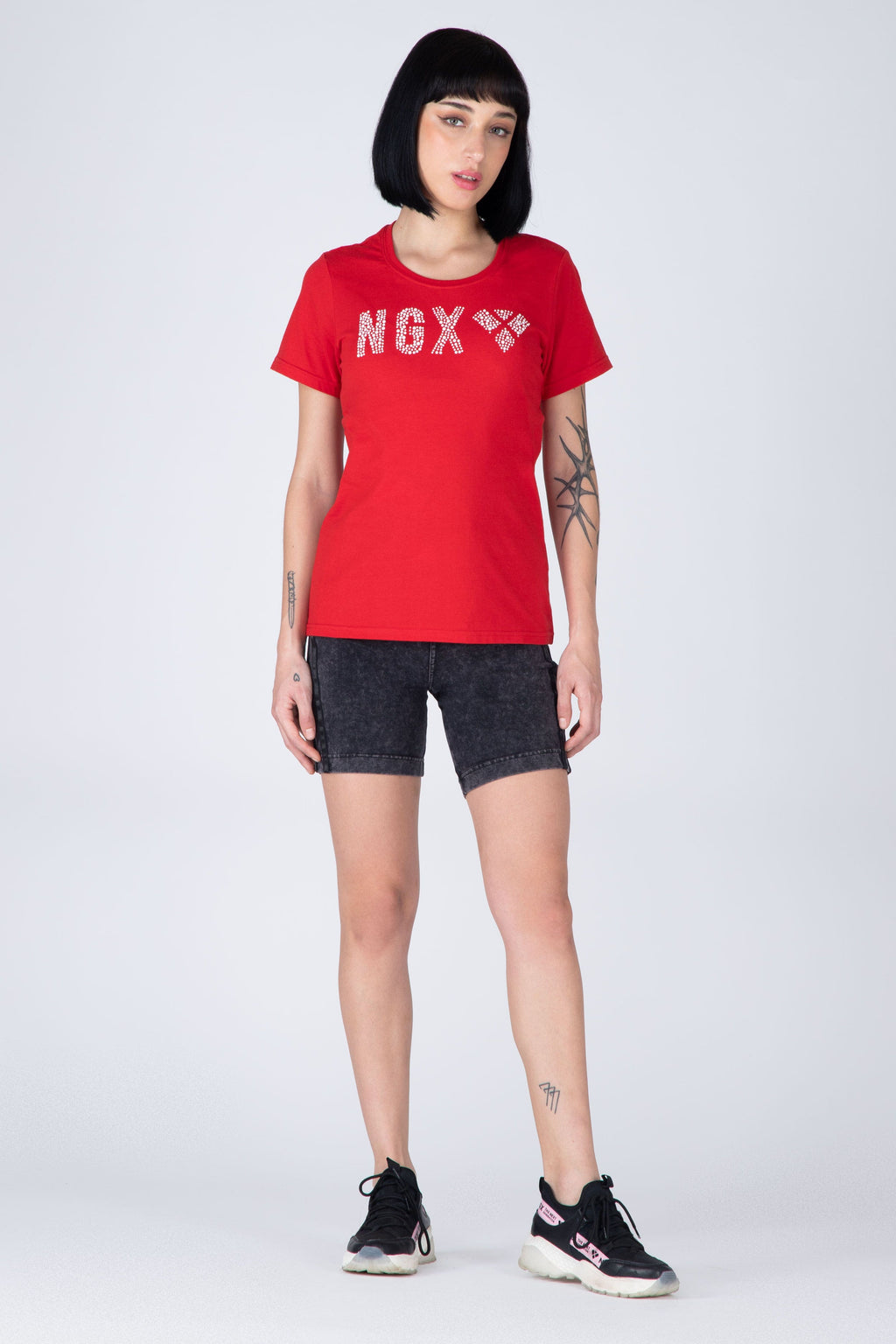 Polera M/C Pearl Rojo NGX
