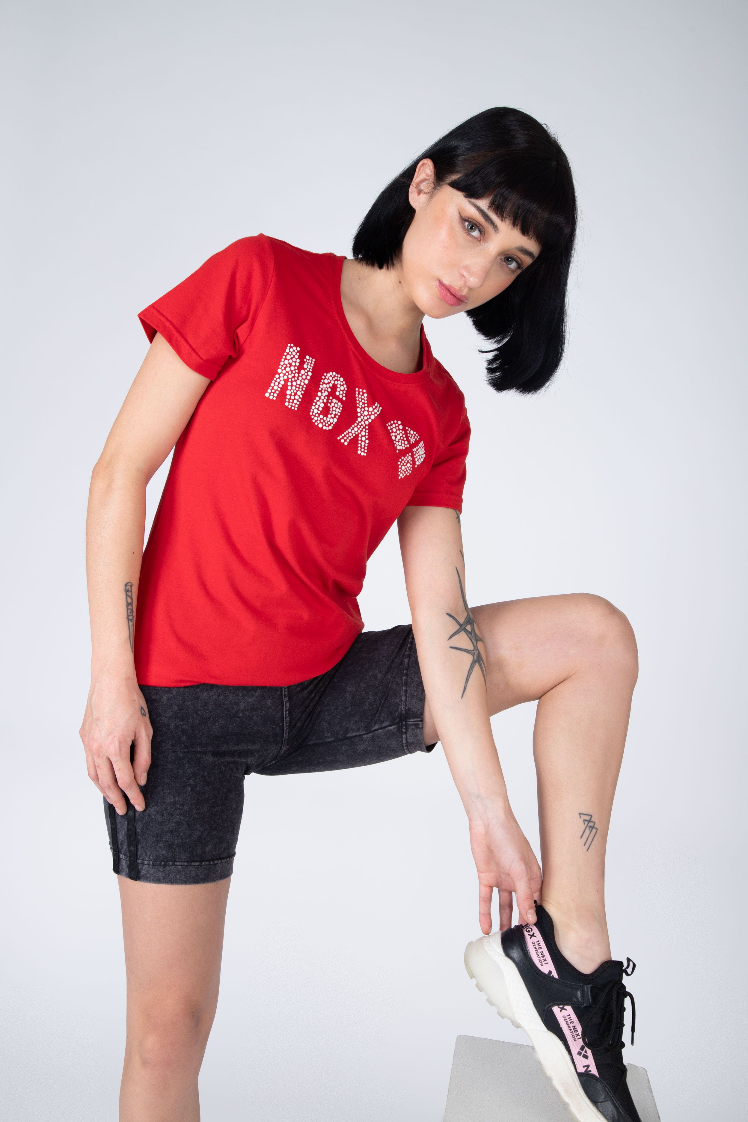Polera M/C Pearl Rojo NGX