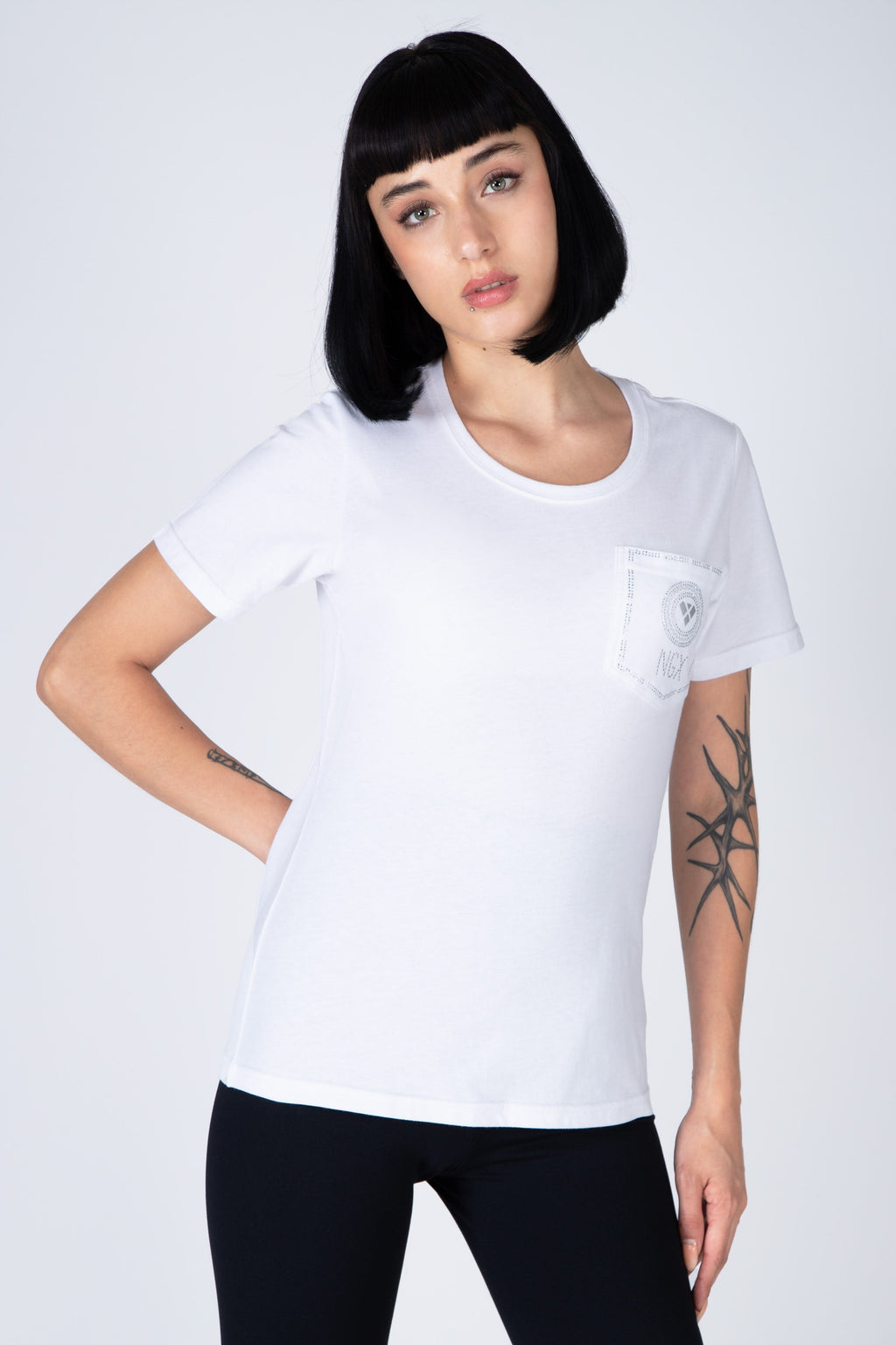 Polera M/C Virtue Blanco NGX