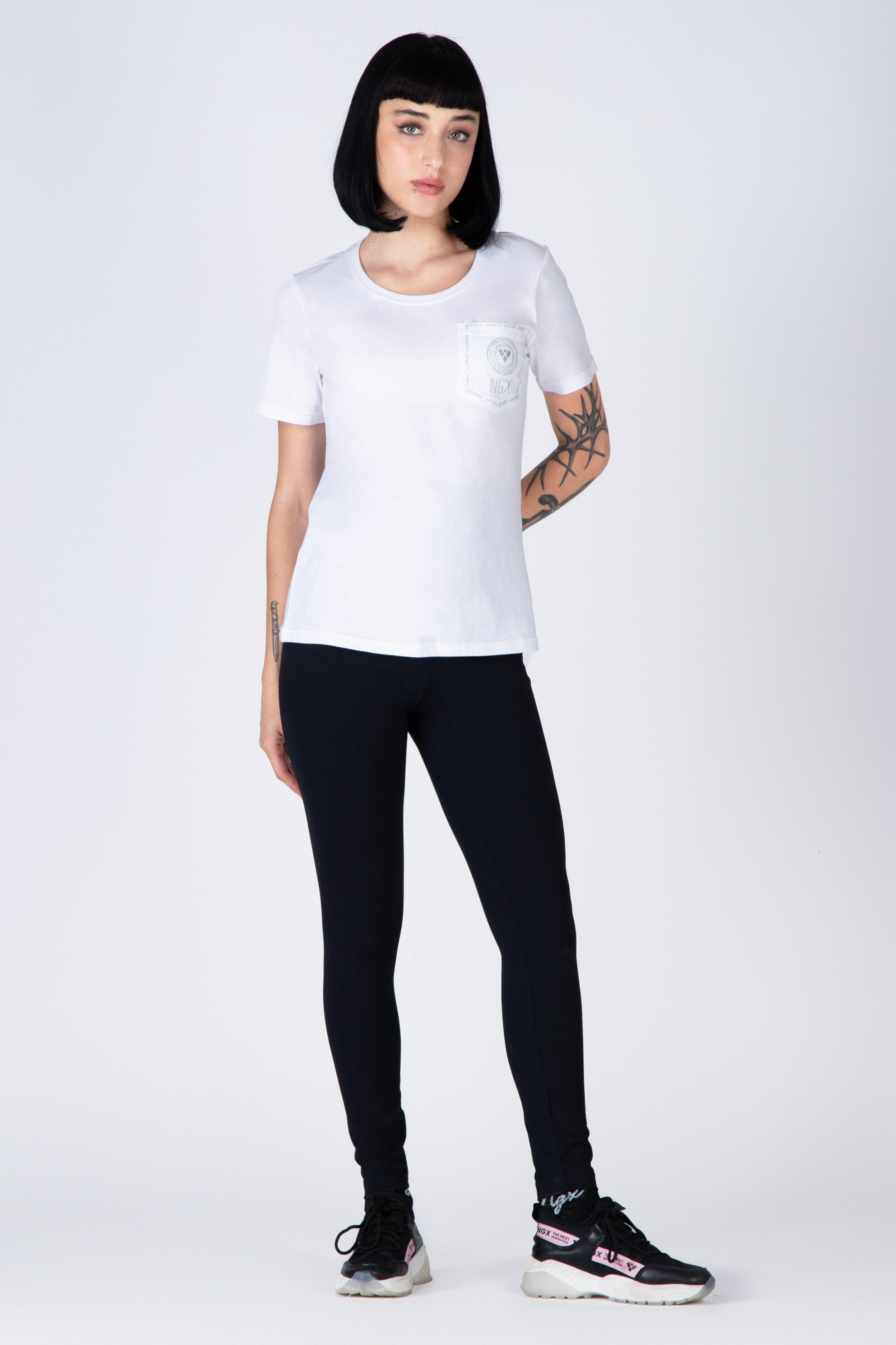 Polera M/C Virtue Blanco NGX
