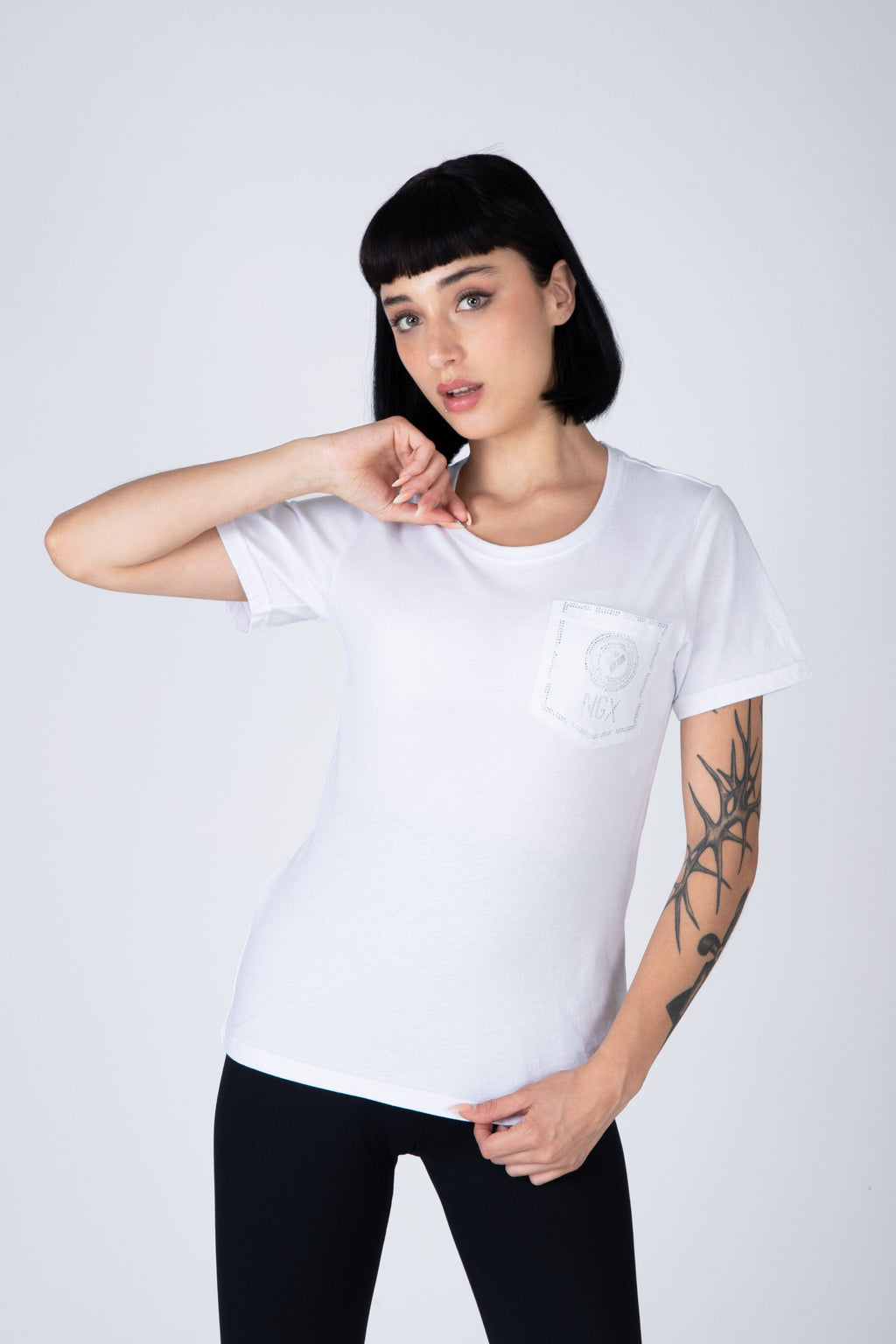 Polera M/C Virtue Blanco NGX