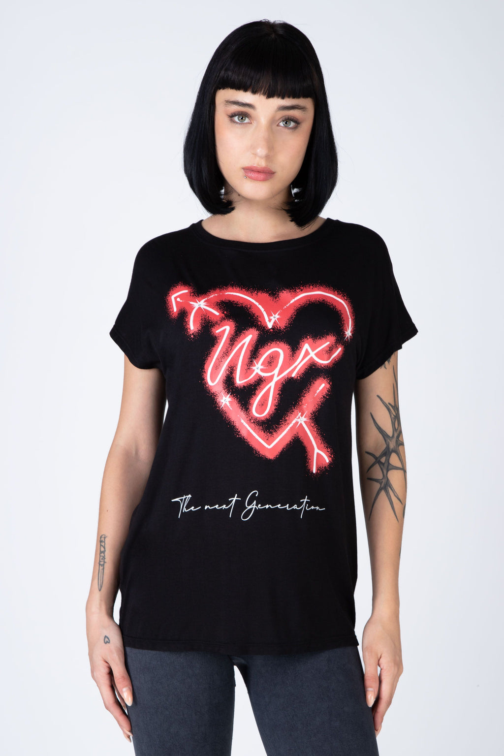 Polera M/C Arrow Negro NGX