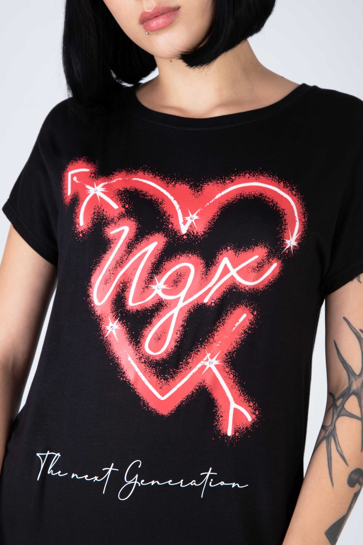Polera M/C Arrow Negro NGX