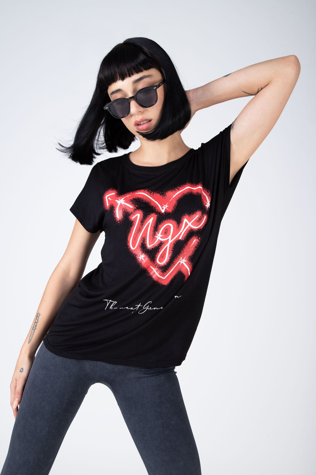 Polera M/C Arrow Negro NGX