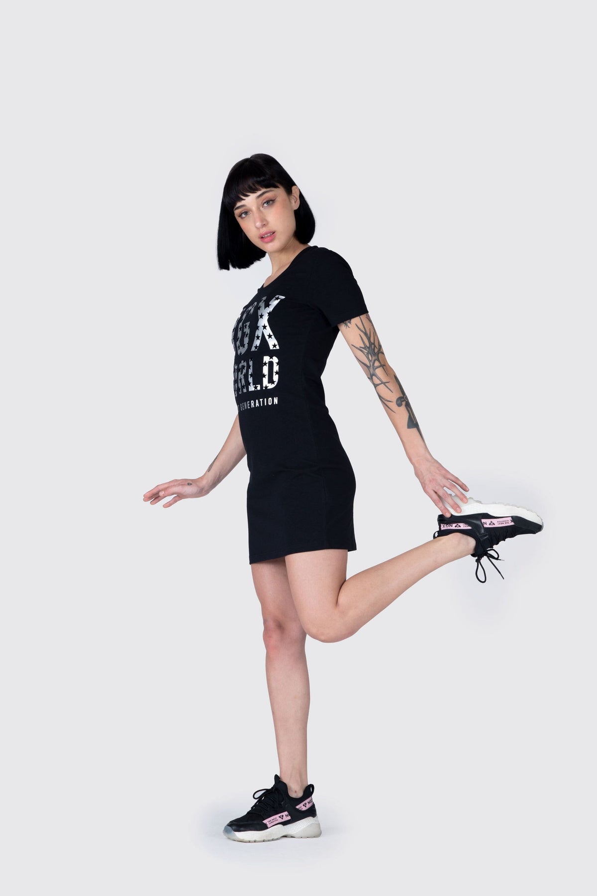 Vestido Lyst Negro NGX