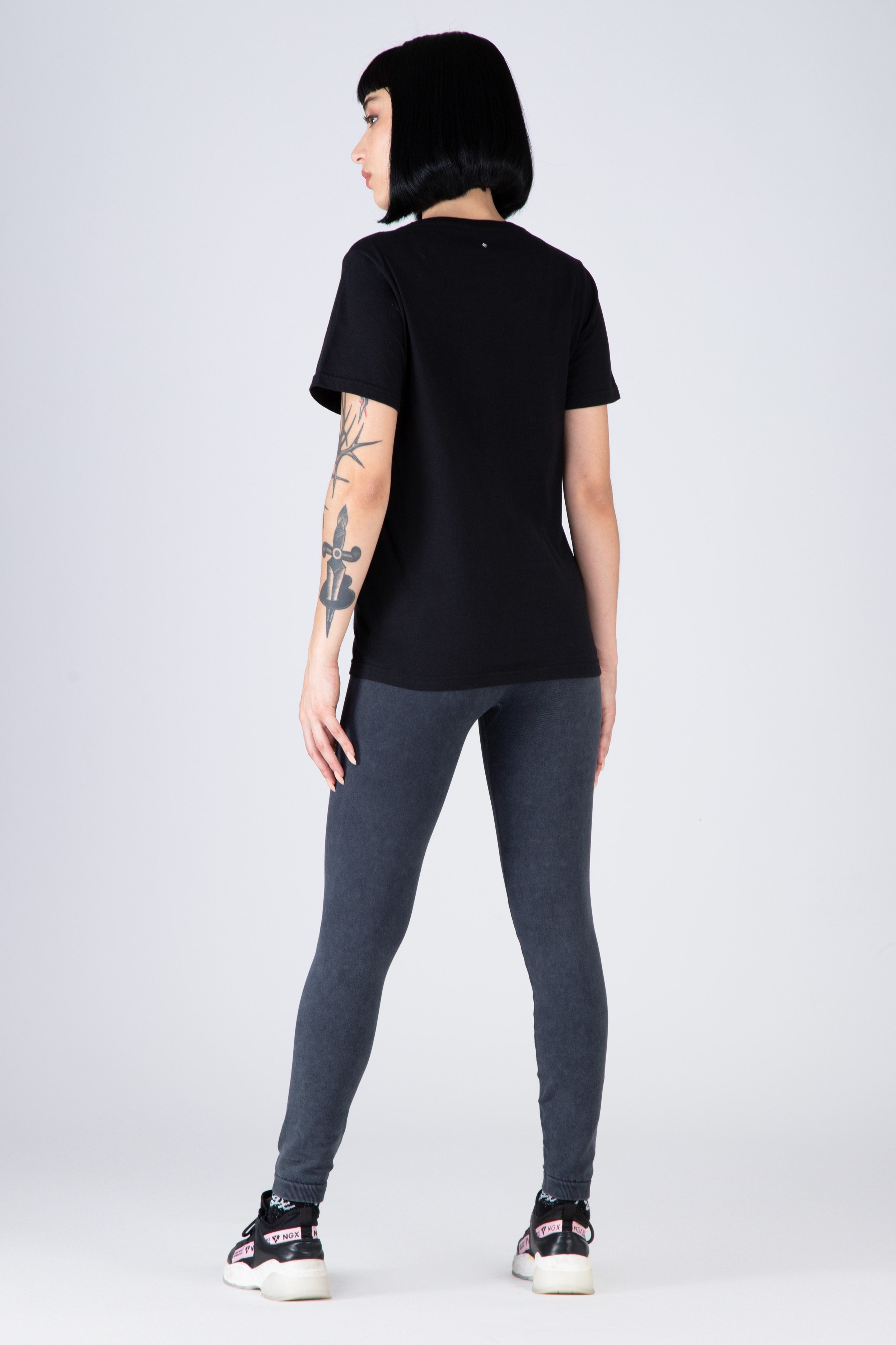 Polera M/C Korint Negro NGX