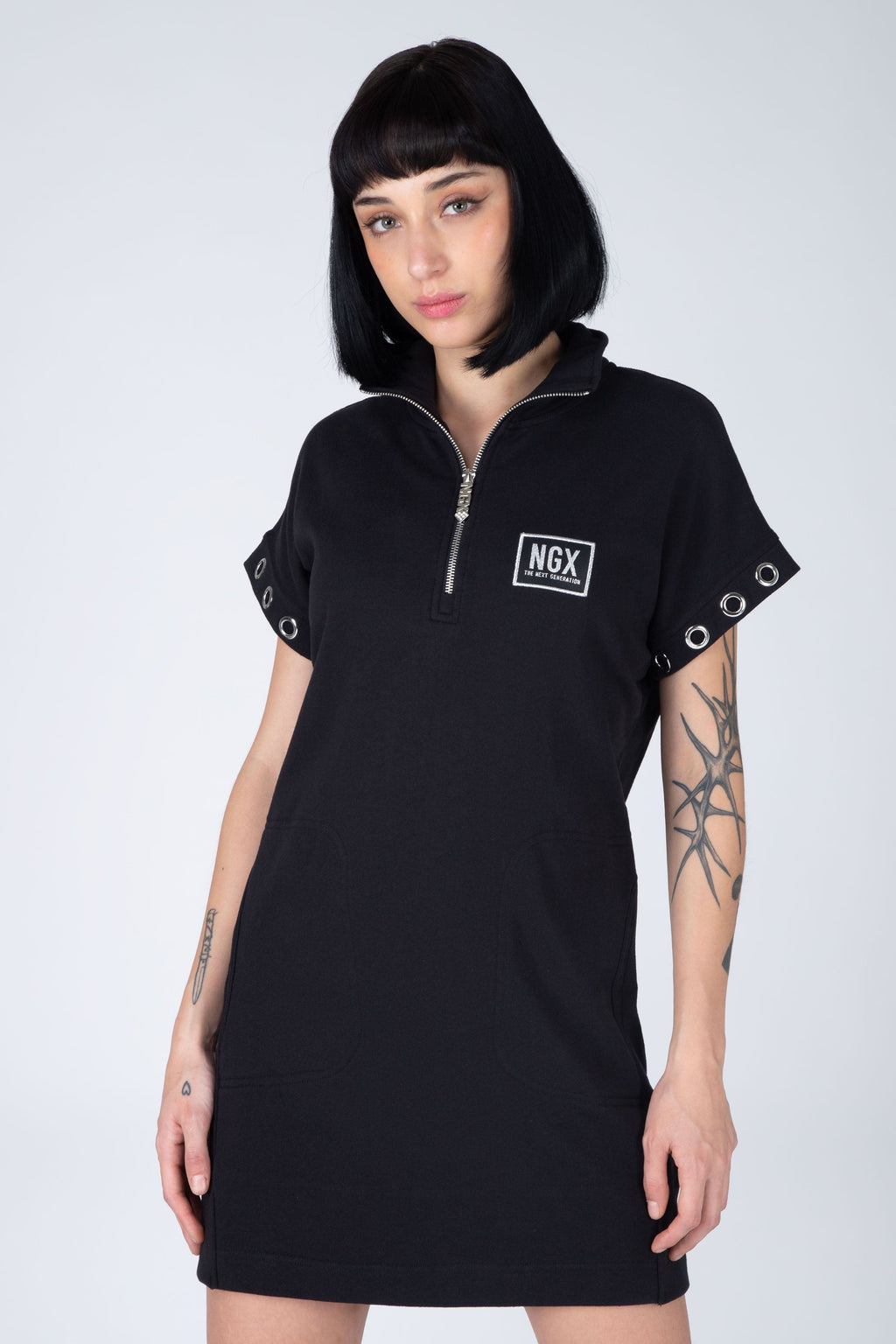 Vestido Uma Negro NGX