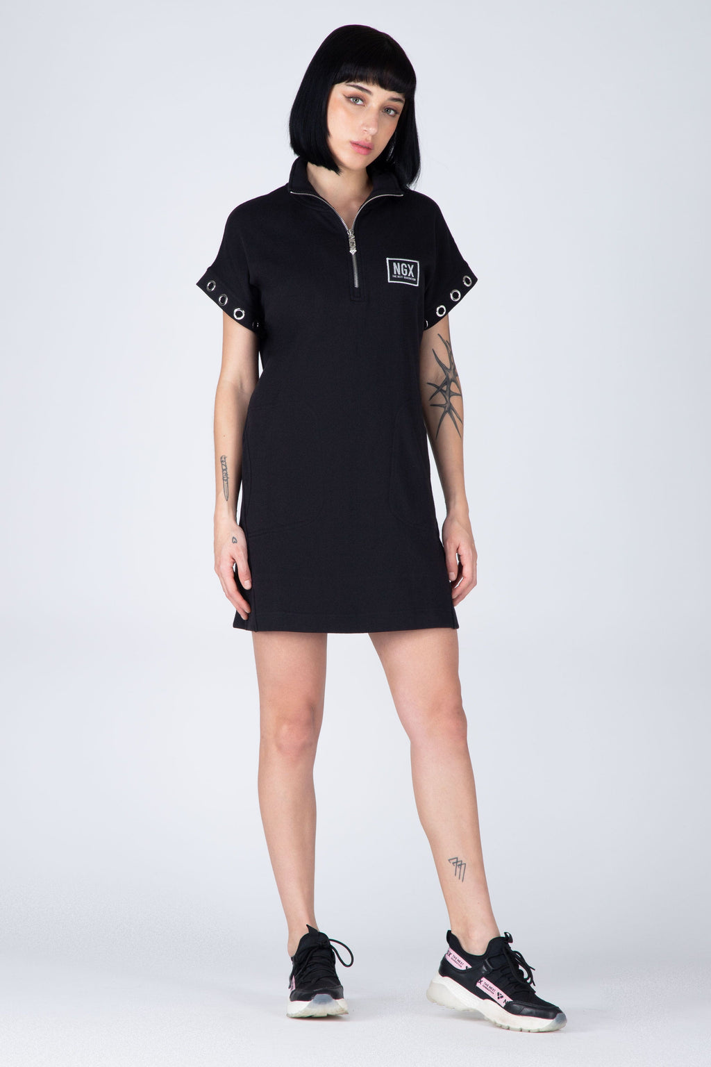 Vestido Uma Negro NGX