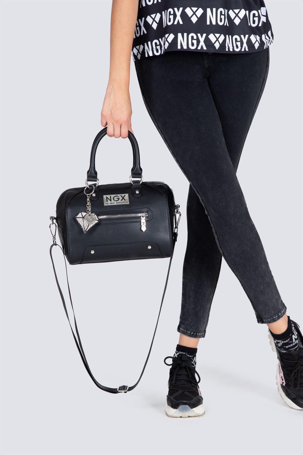 Bolso Rock Negro NGX