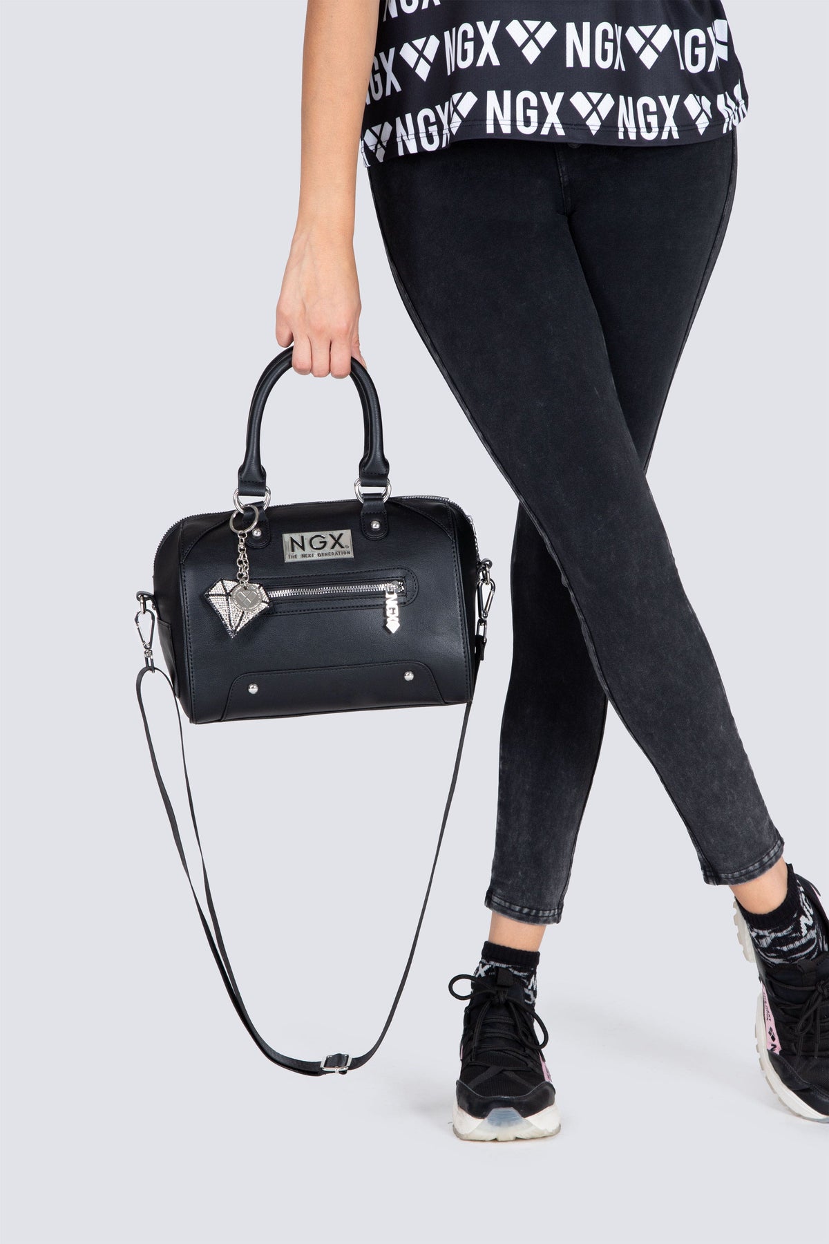 Bolso Rock Negro NGX