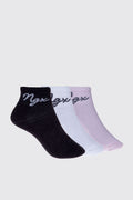 Tripack Ankle Abbys Multicolor NGX