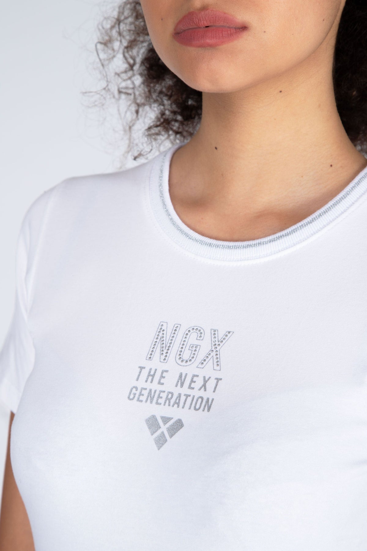 Polera M/C Anymore Blanco NGX