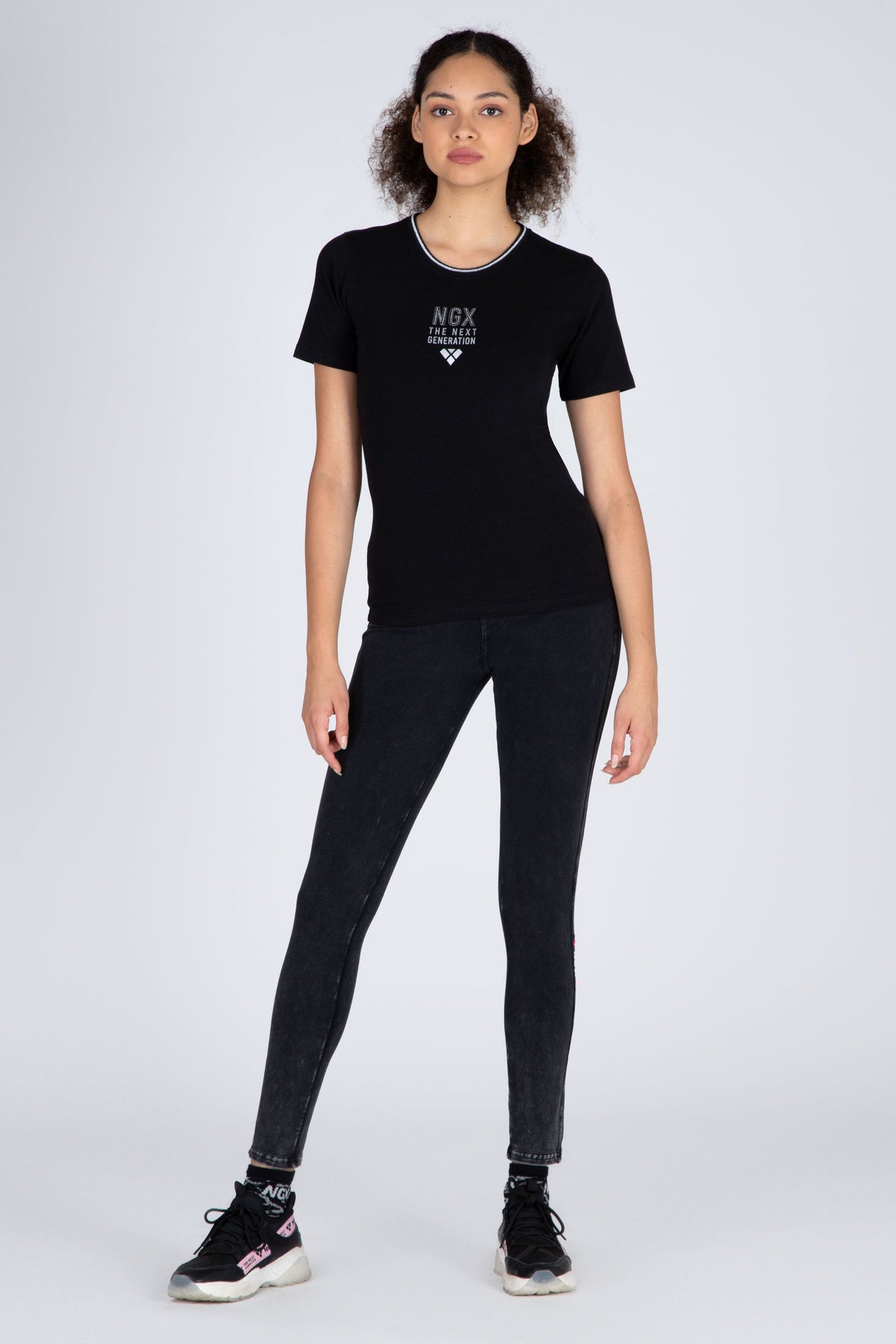 Polera M/C Anymore Negro NGX