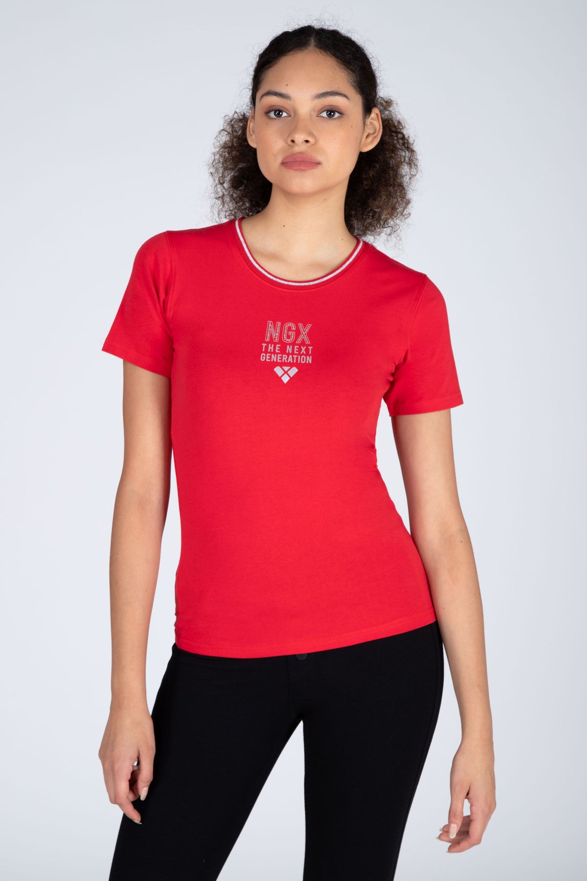 Polera M/C Anymore Rojo NGX