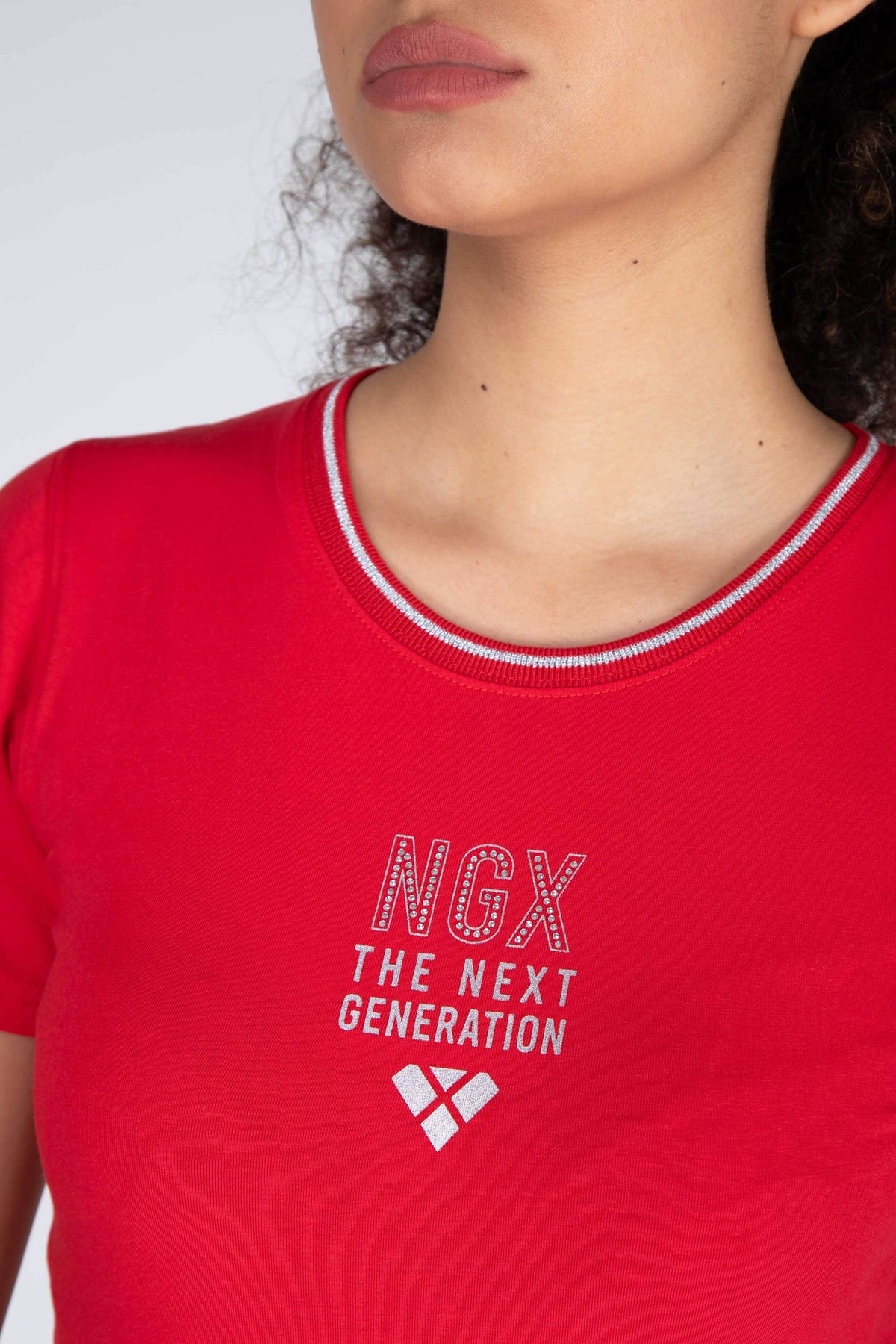 Polera M/C Anymore Rojo NGX