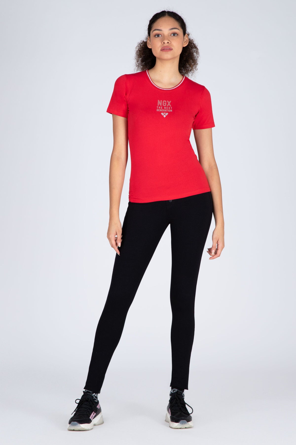 Polera M/C Anymore Rojo NGX