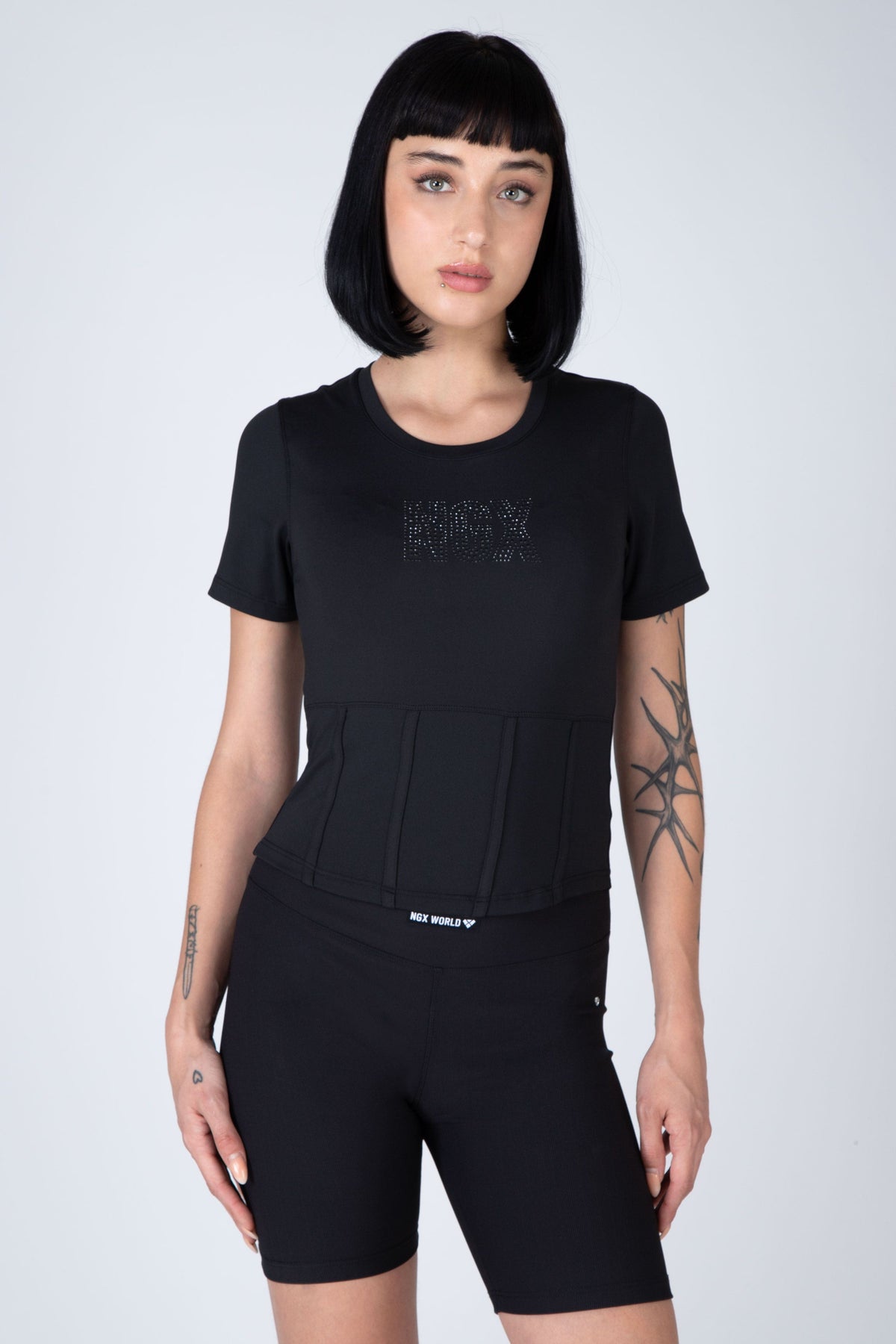 Polera M/C Elemental Negro NGX