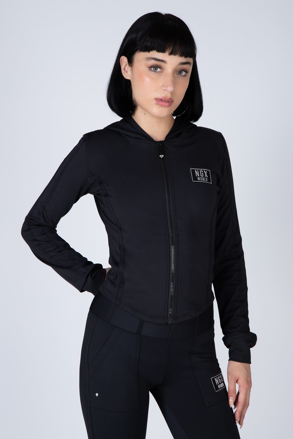 Chaqueta Aqua Negro NGX