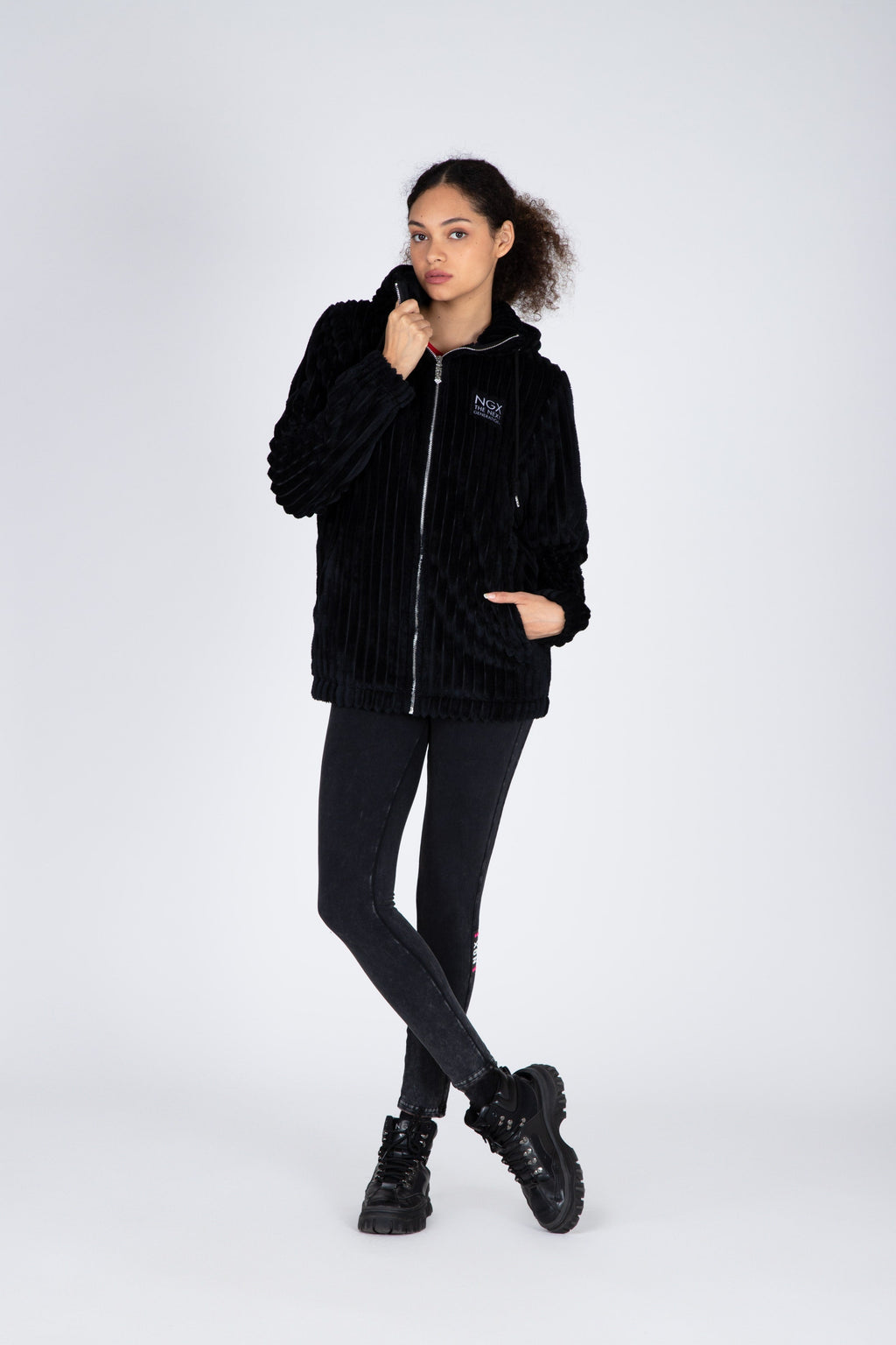 Chaqueta Sonic Negro NGX