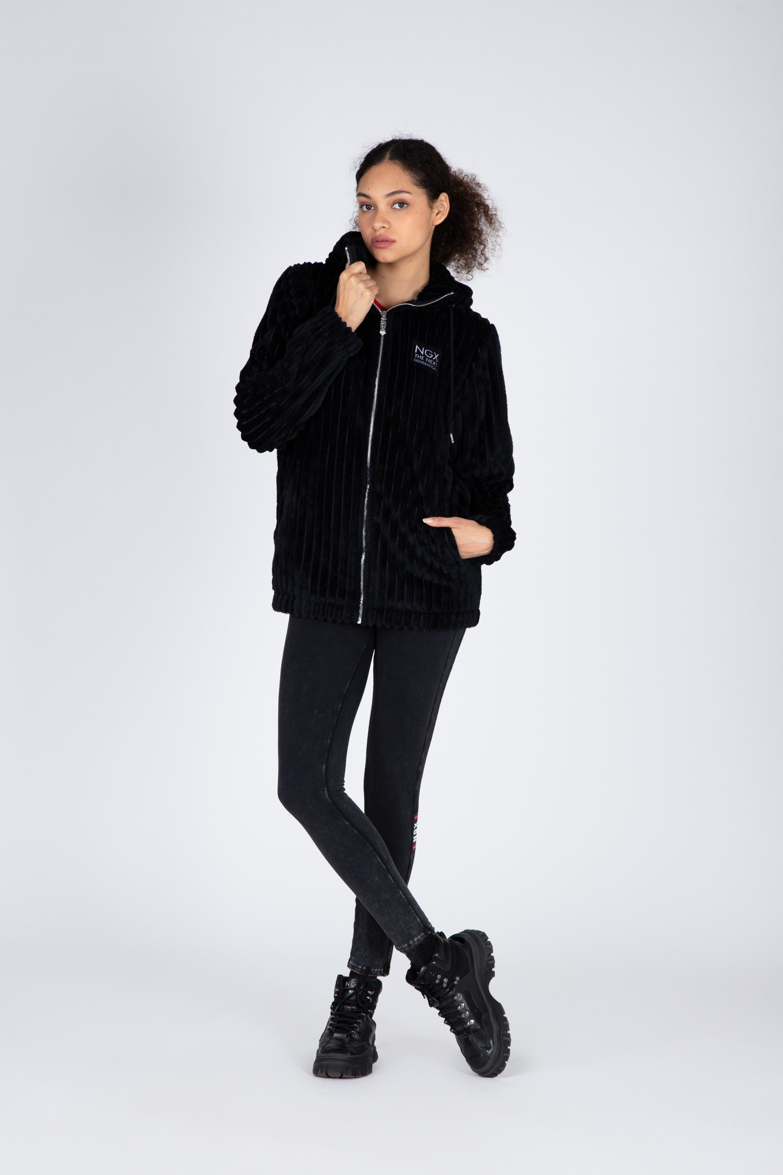 Chaqueta Sonic Negro NGX
