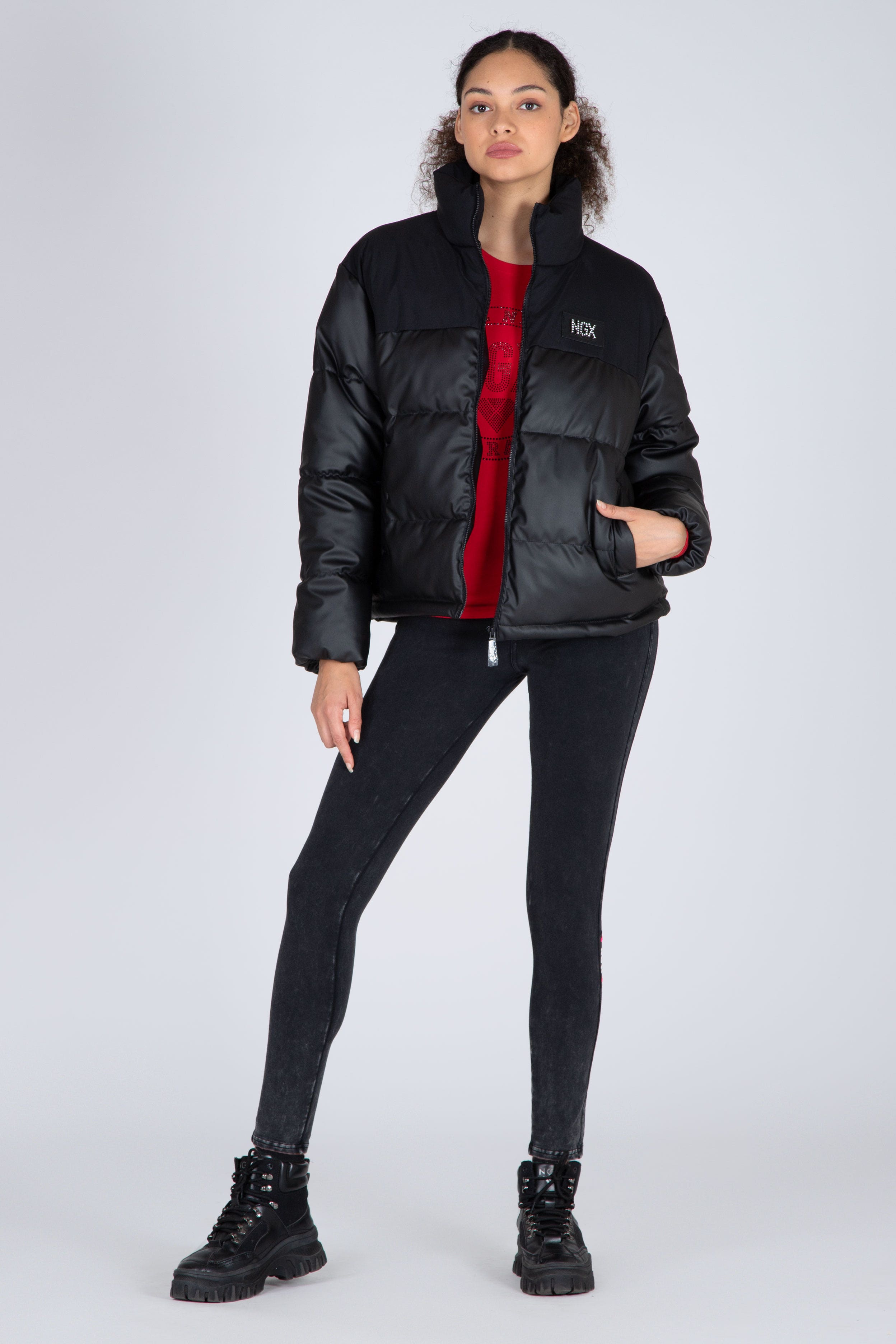 Parka Post 2 Negro NGX