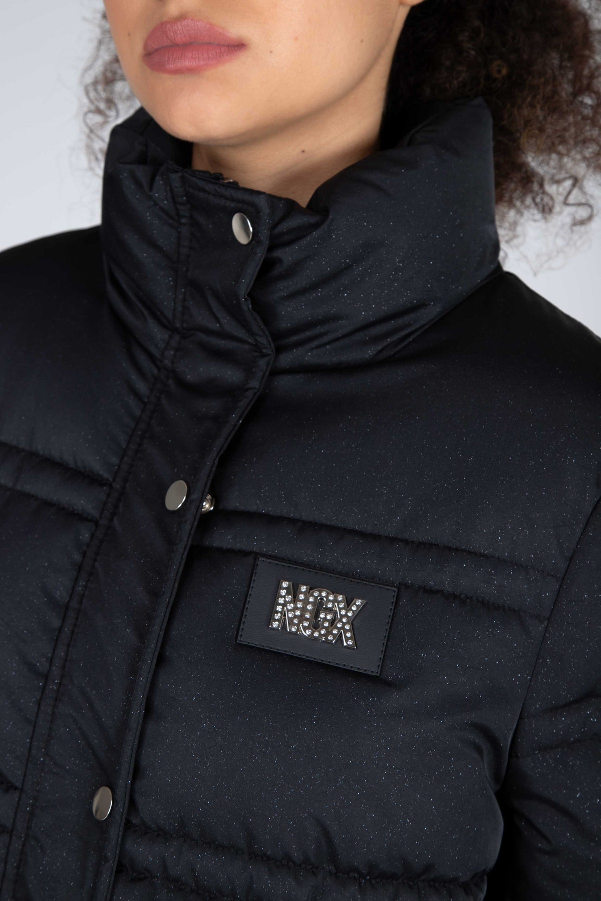 Parka Long Drama Negro NGX