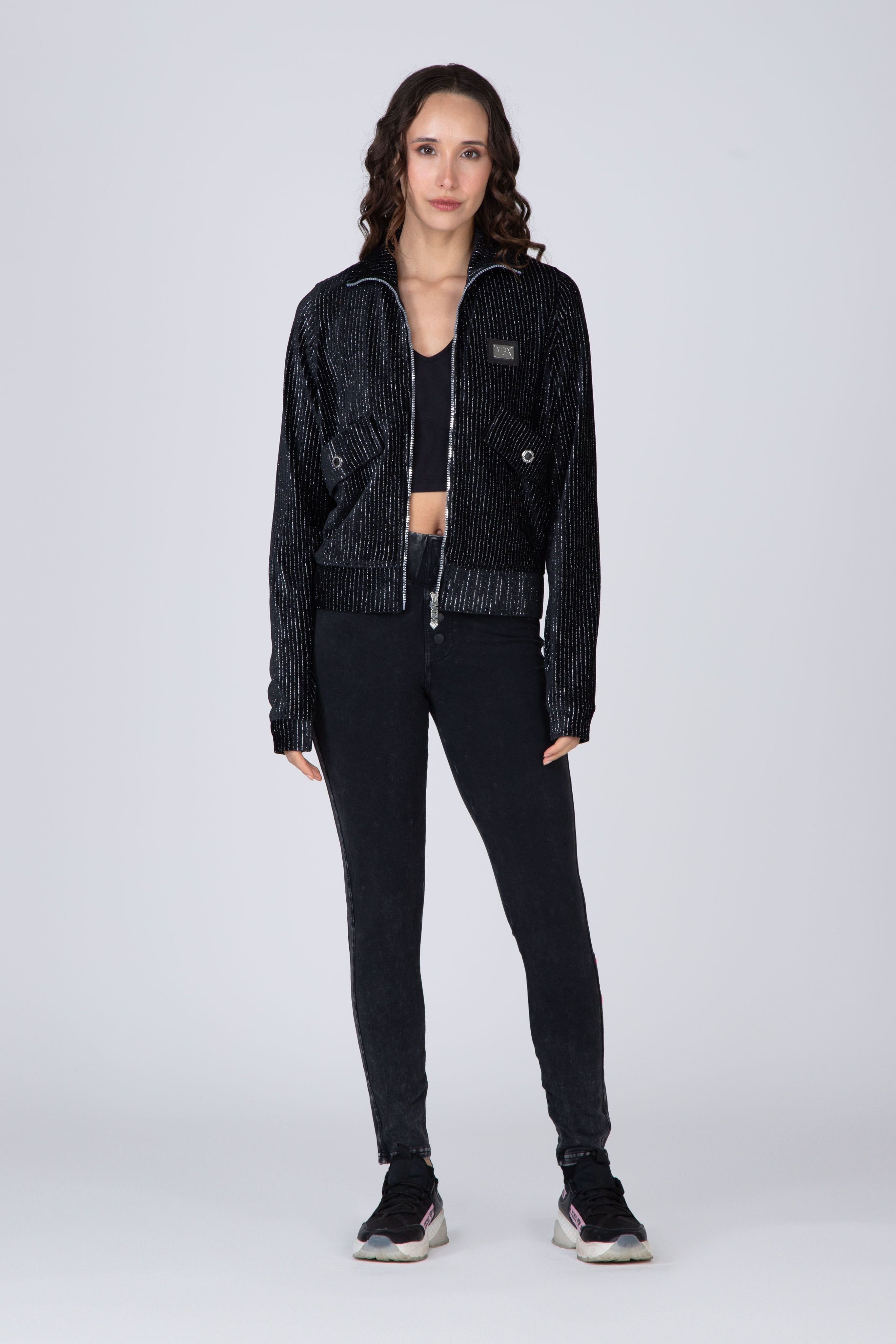 Chaqueta Savage Negro NGX