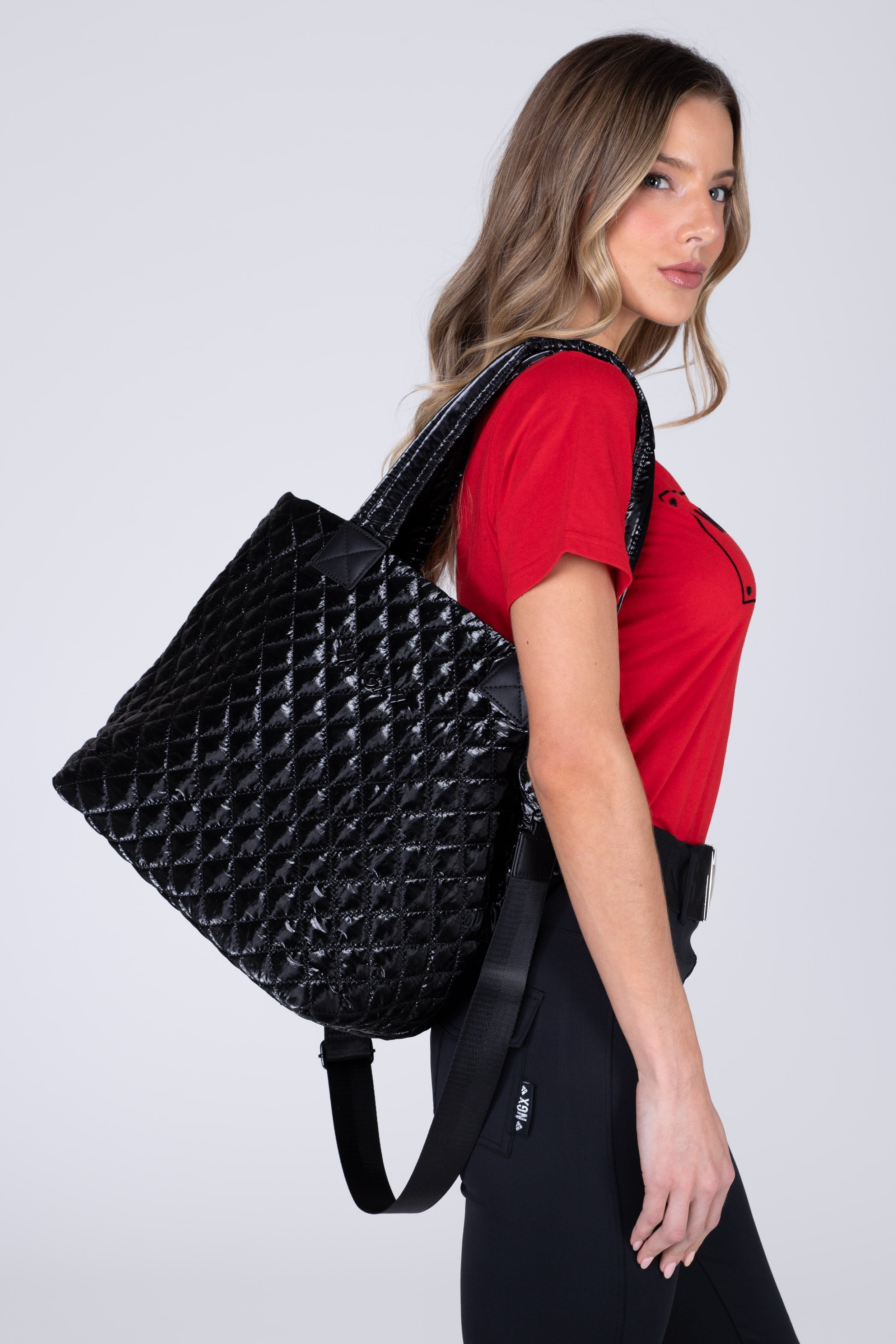 Bolso Tote Quilted Pro2 Negro NGX
