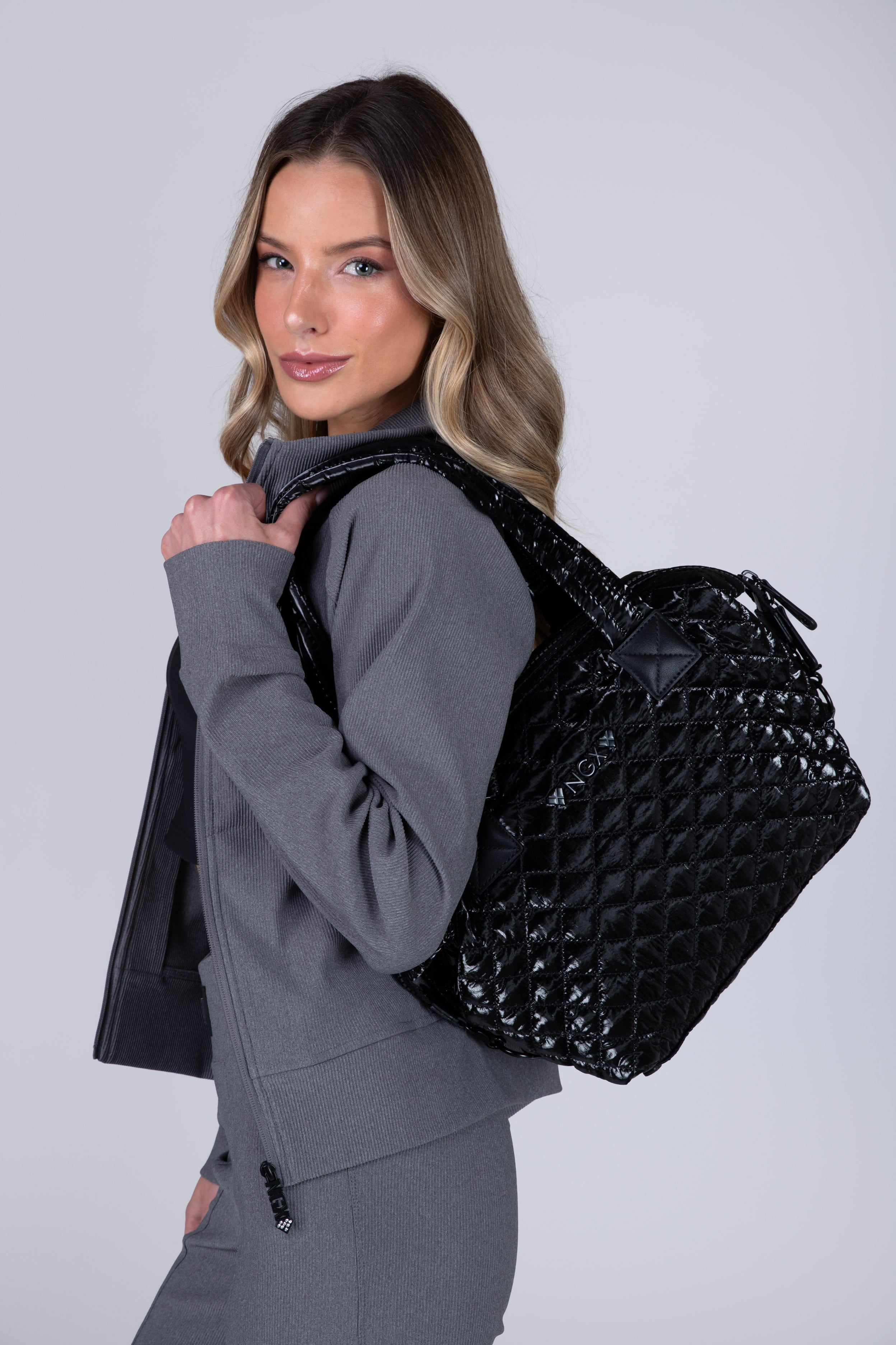 Bolso Quilted Pro2 Negro NGX