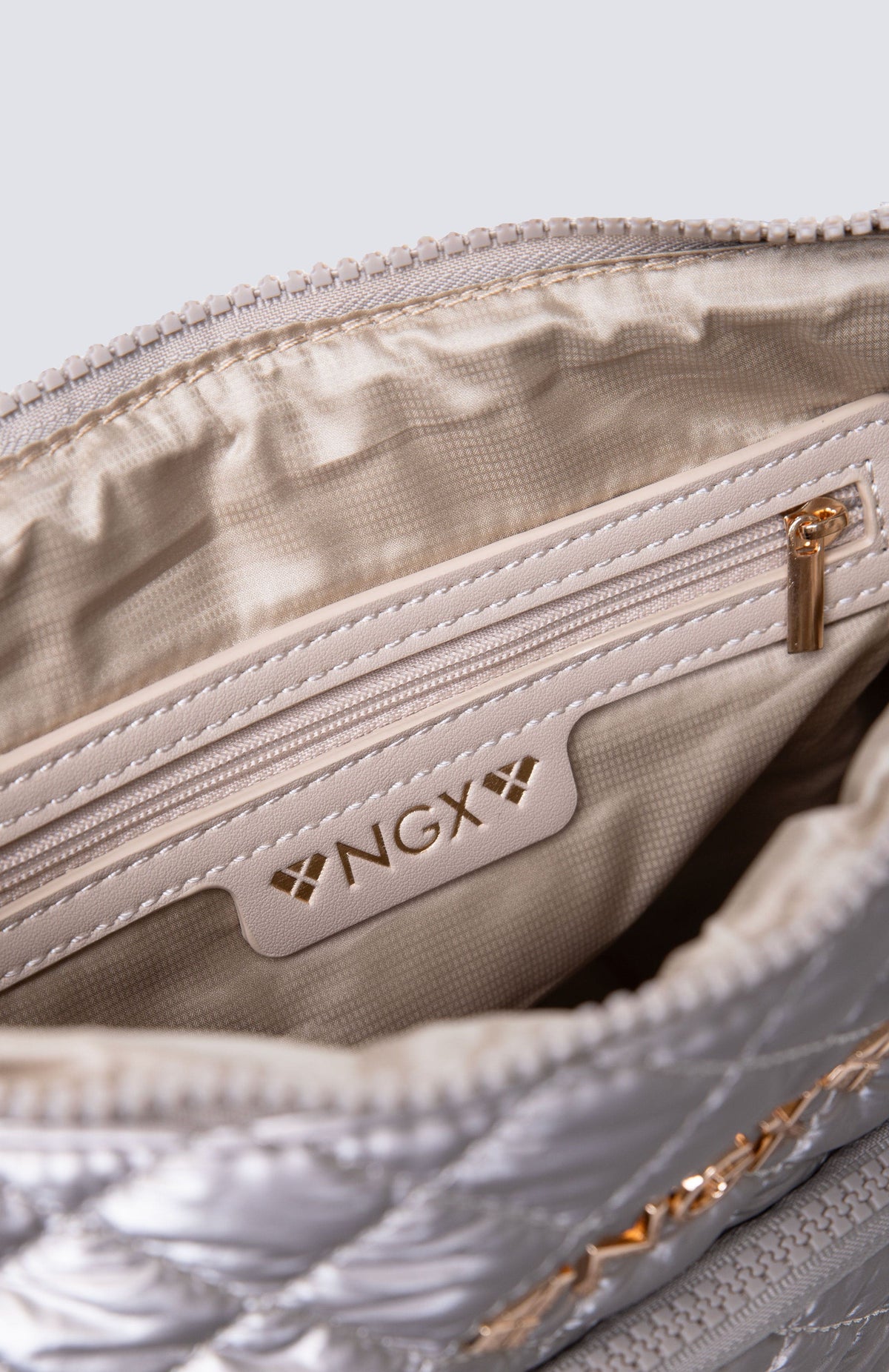 Bolso Crossbody Quilted Pro2 Beige NGX