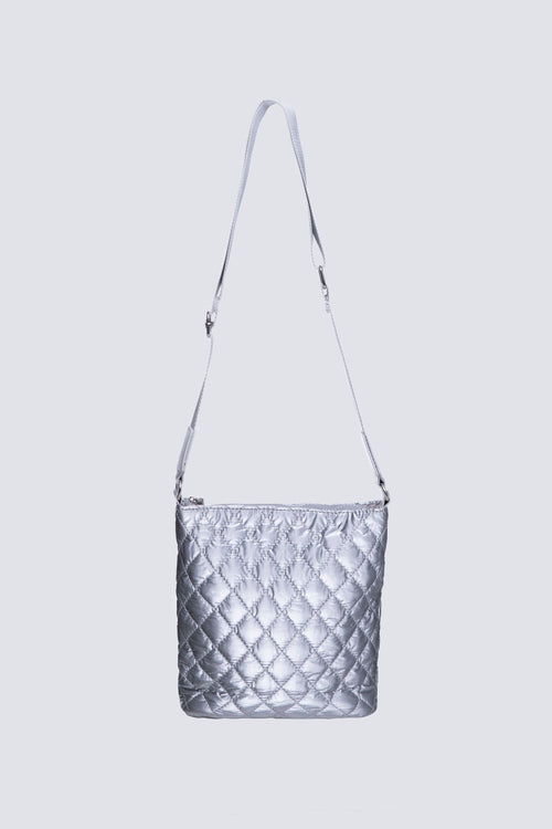 Bolso Crossbody Quilted Pro2 Gris NGX