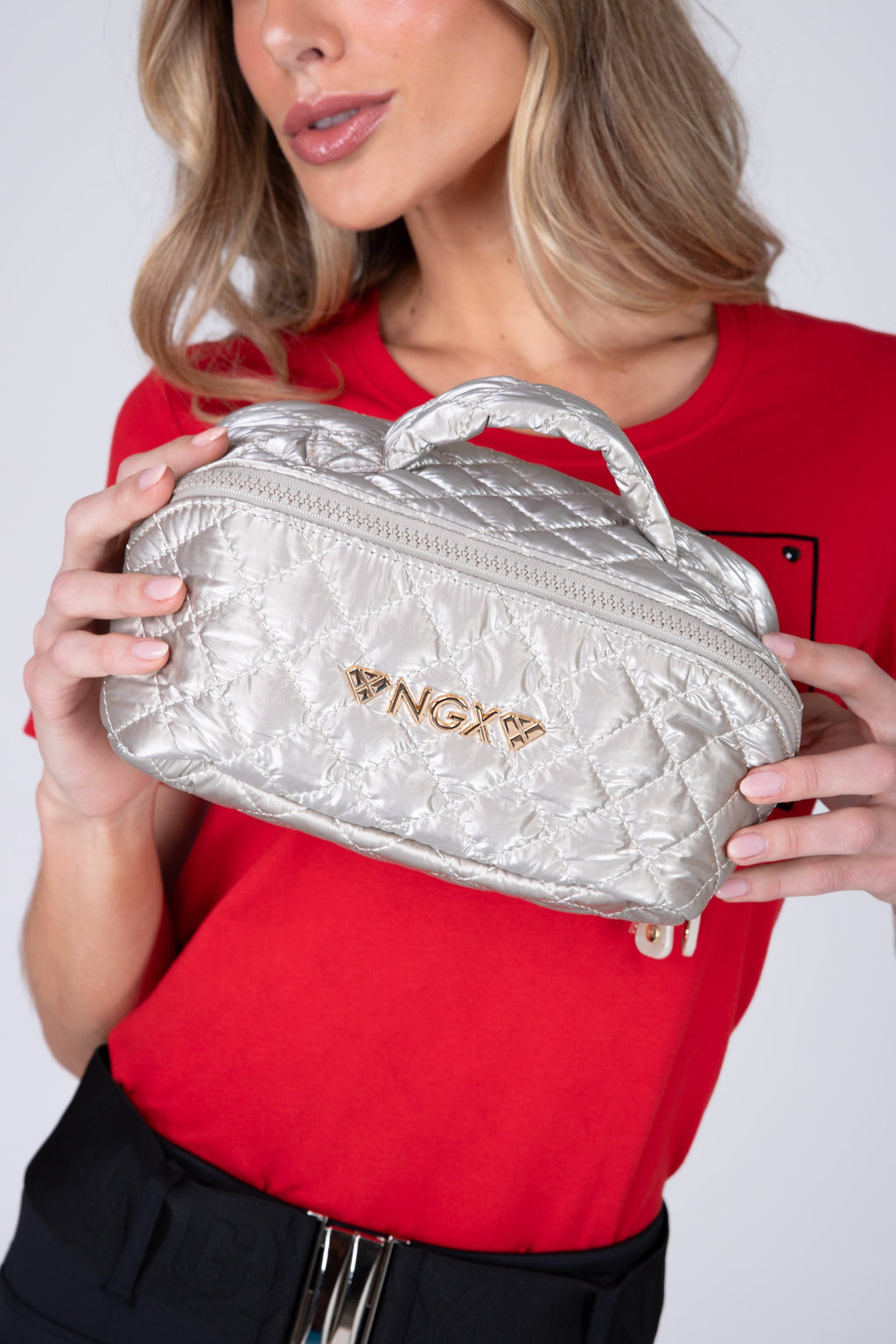Cosmetiquero Quilted Pro2 Beige NGX