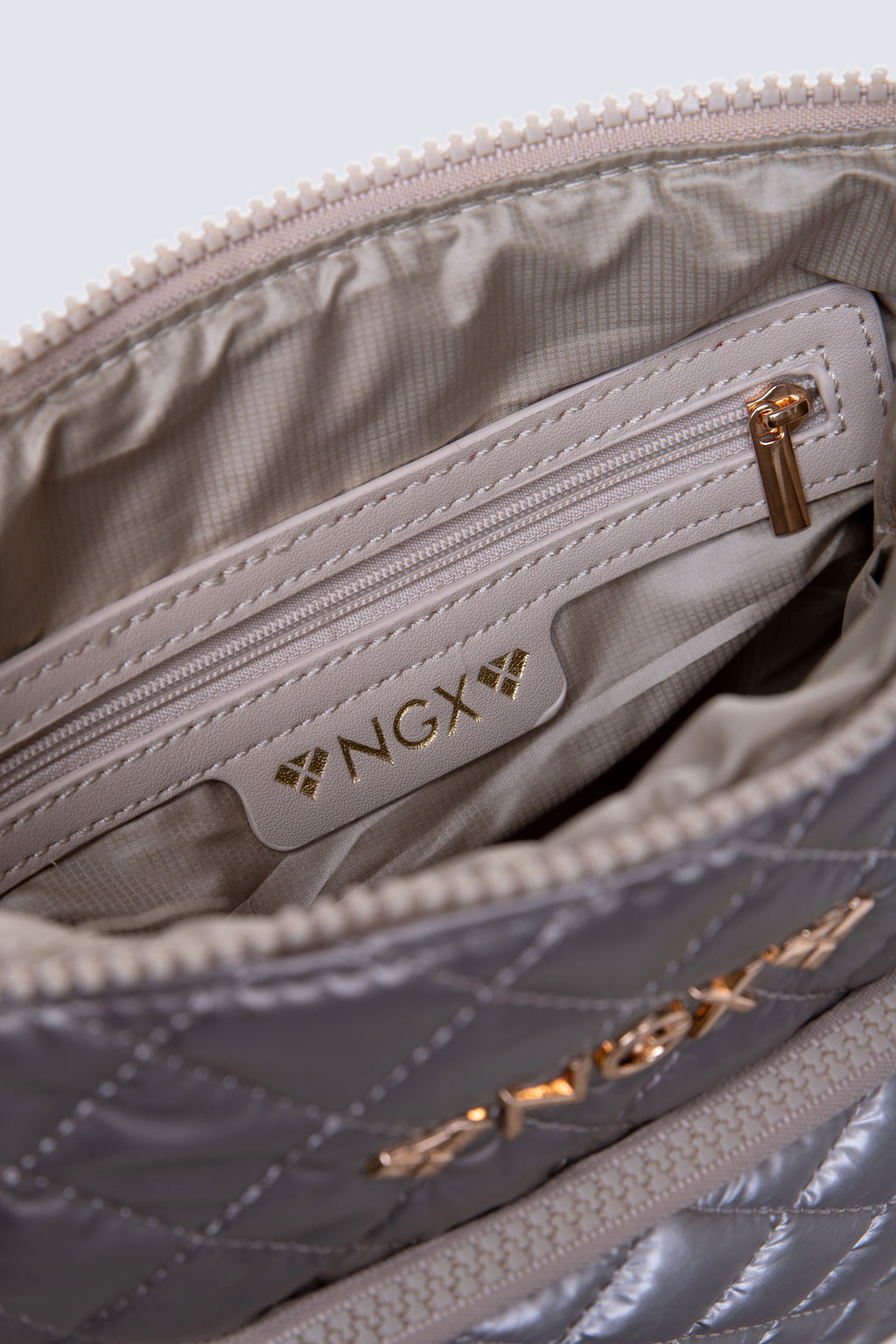 Bolso Crossbody Quiltediconic Gold