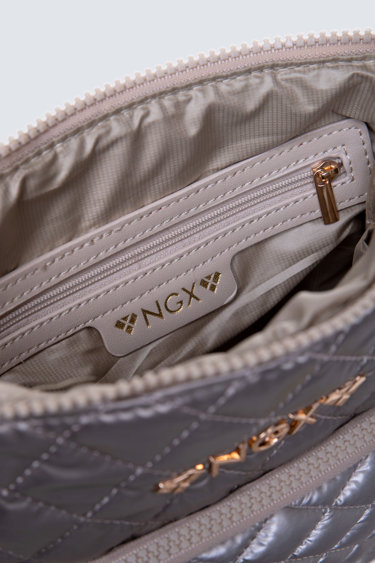 Bolso Crossbody Quiltediconic Gold