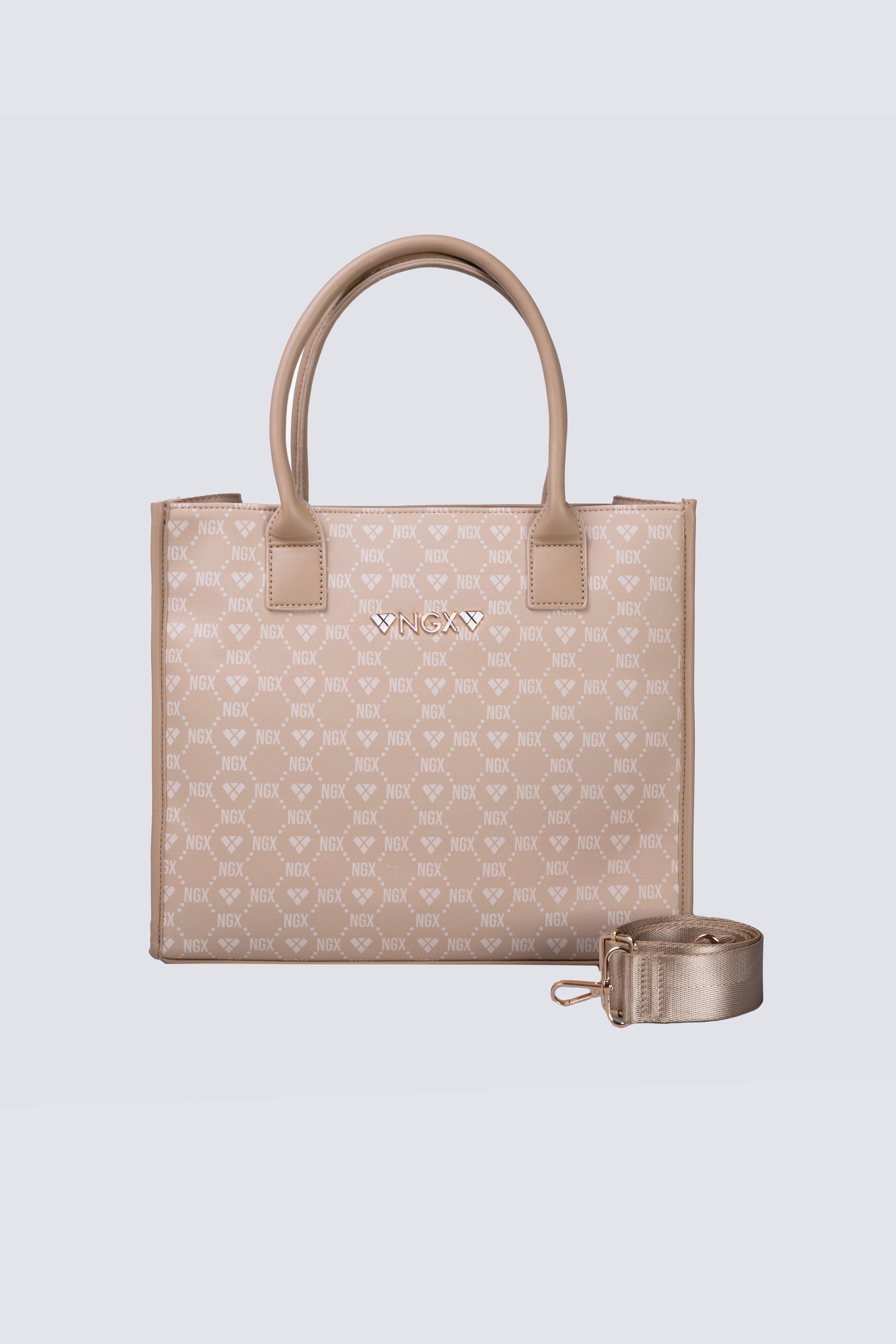 Bolso Tote Monogram Café NGX