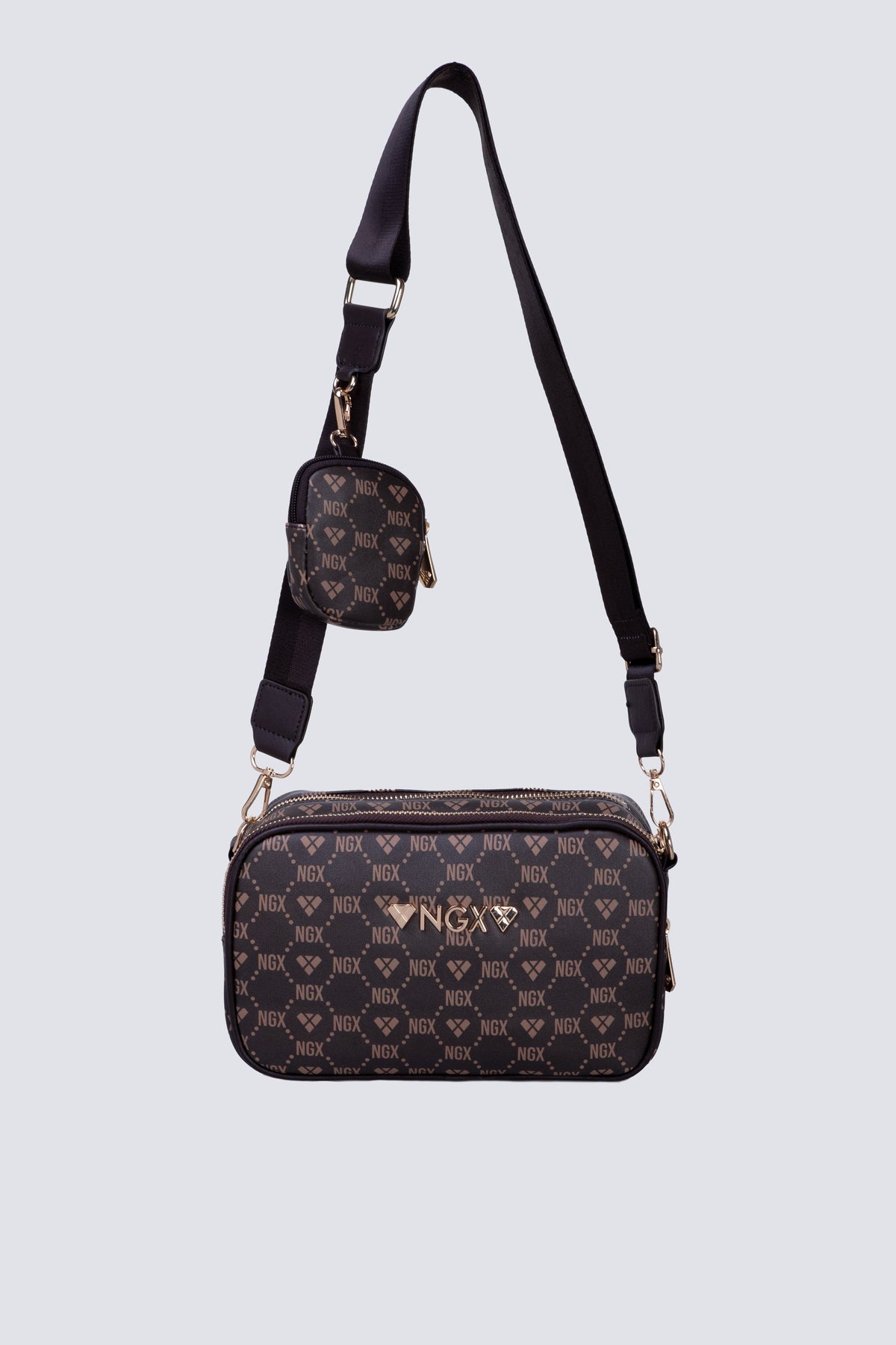 Bolso Party Monogram Café NGX