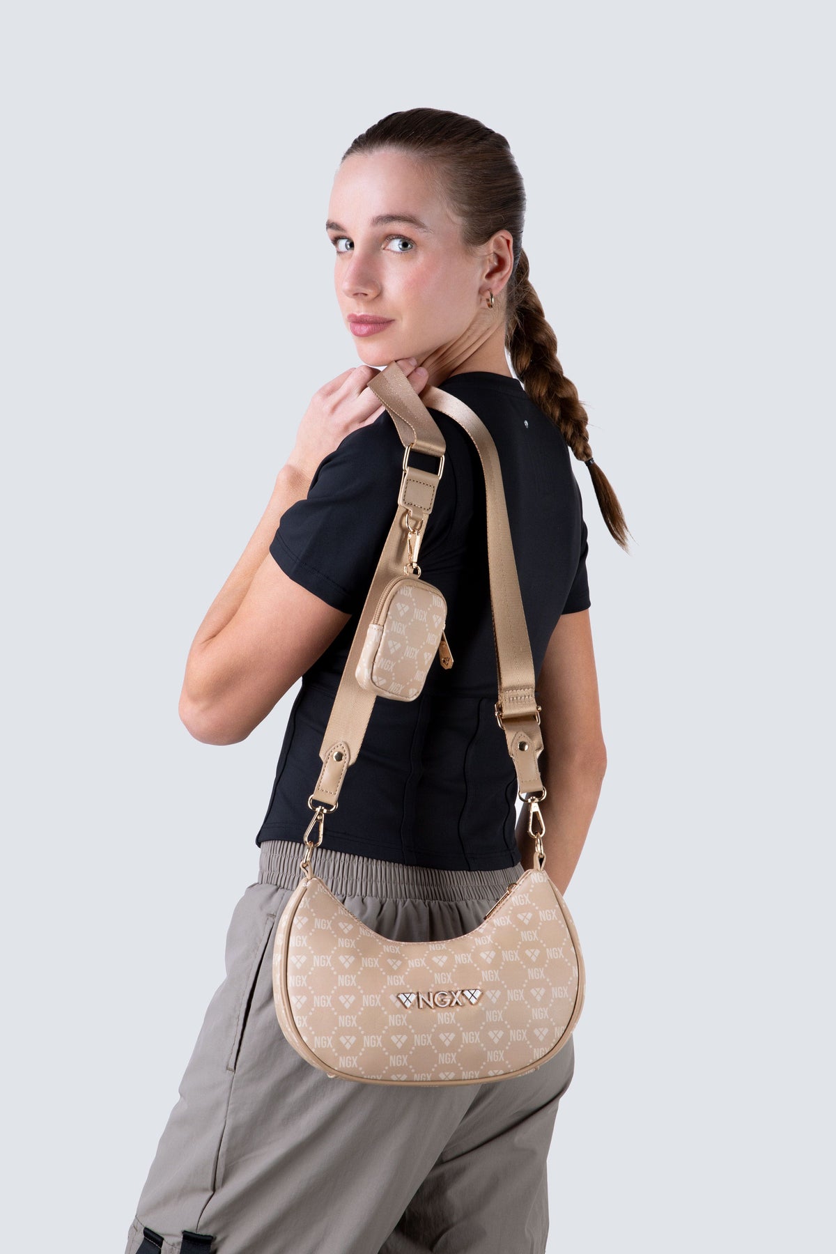Bolso Moon Monogram Café NGX