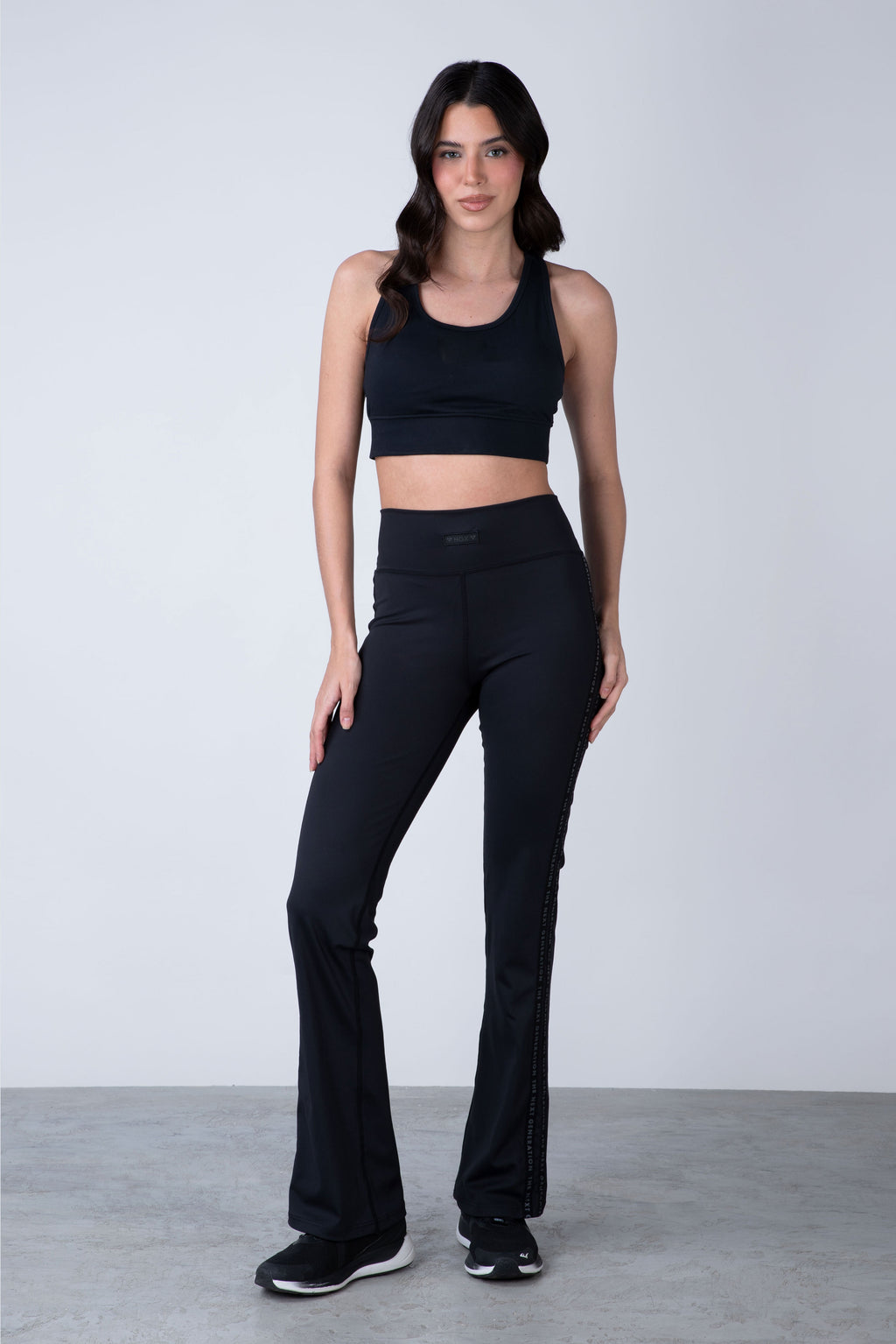 Calza Flare Iconic Negro