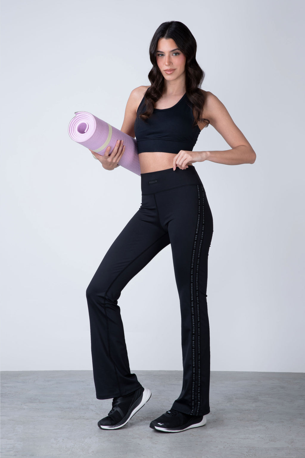 Calza Flare Iconic Negro
