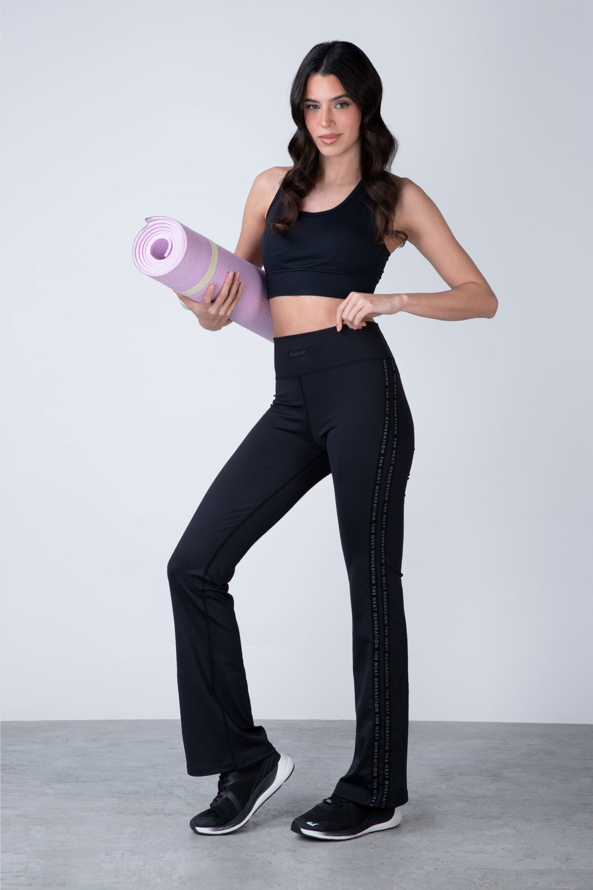 Calza Flare Iconic Negro