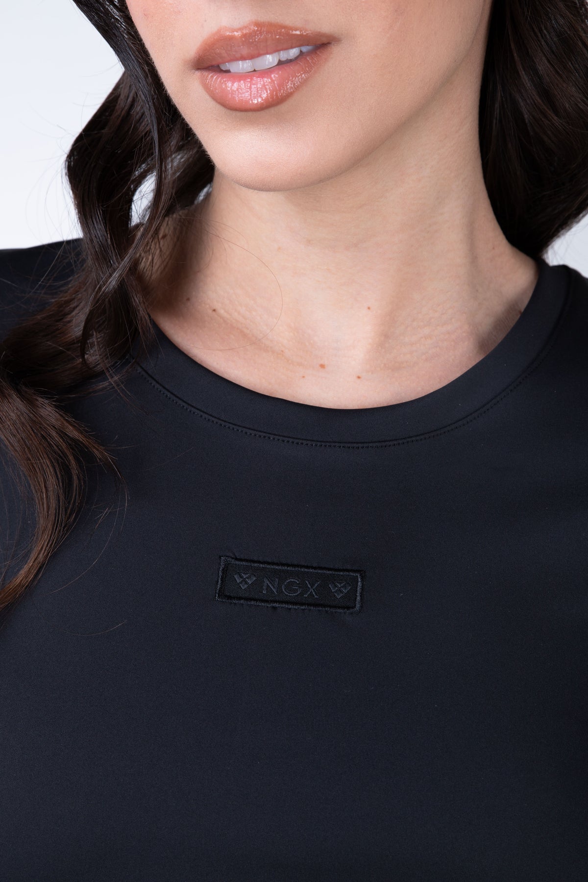 Polera Manga Corta Iconic Negro