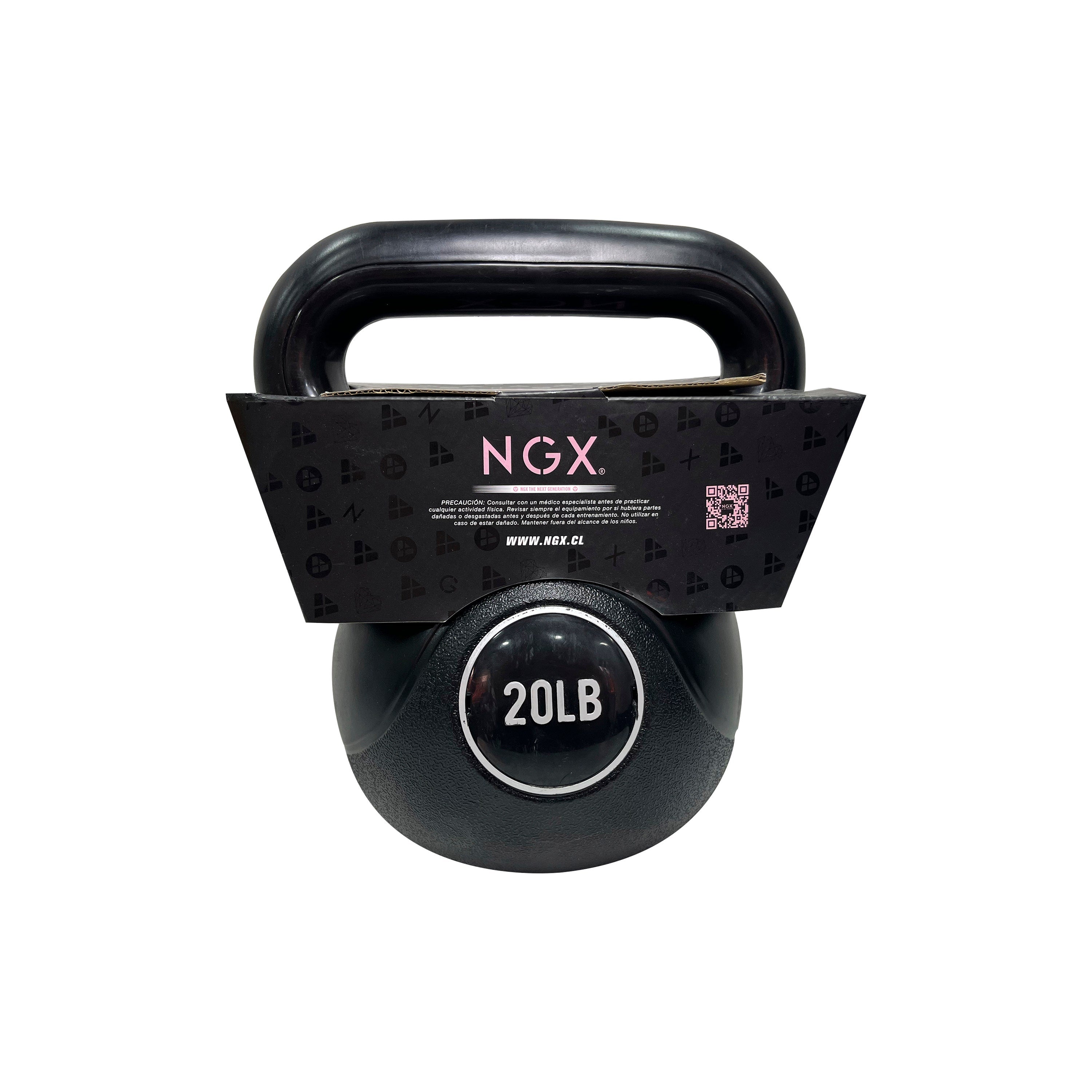 Kettlebell 20LB Negro NGX