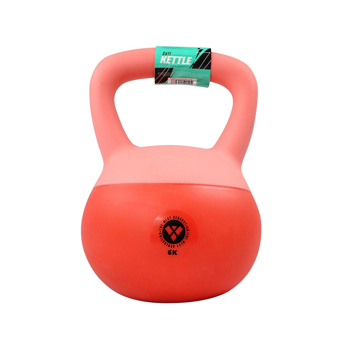 Kettlebell Soft 6KG Rojo NGX
